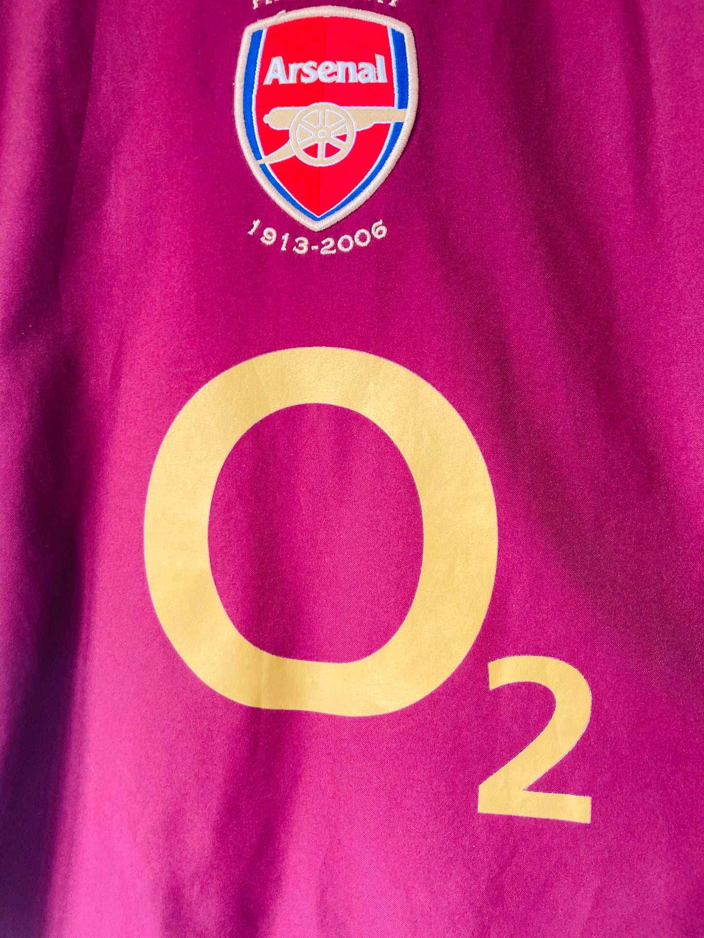 Arsenal home football shirt 2005/06 Henry Medium