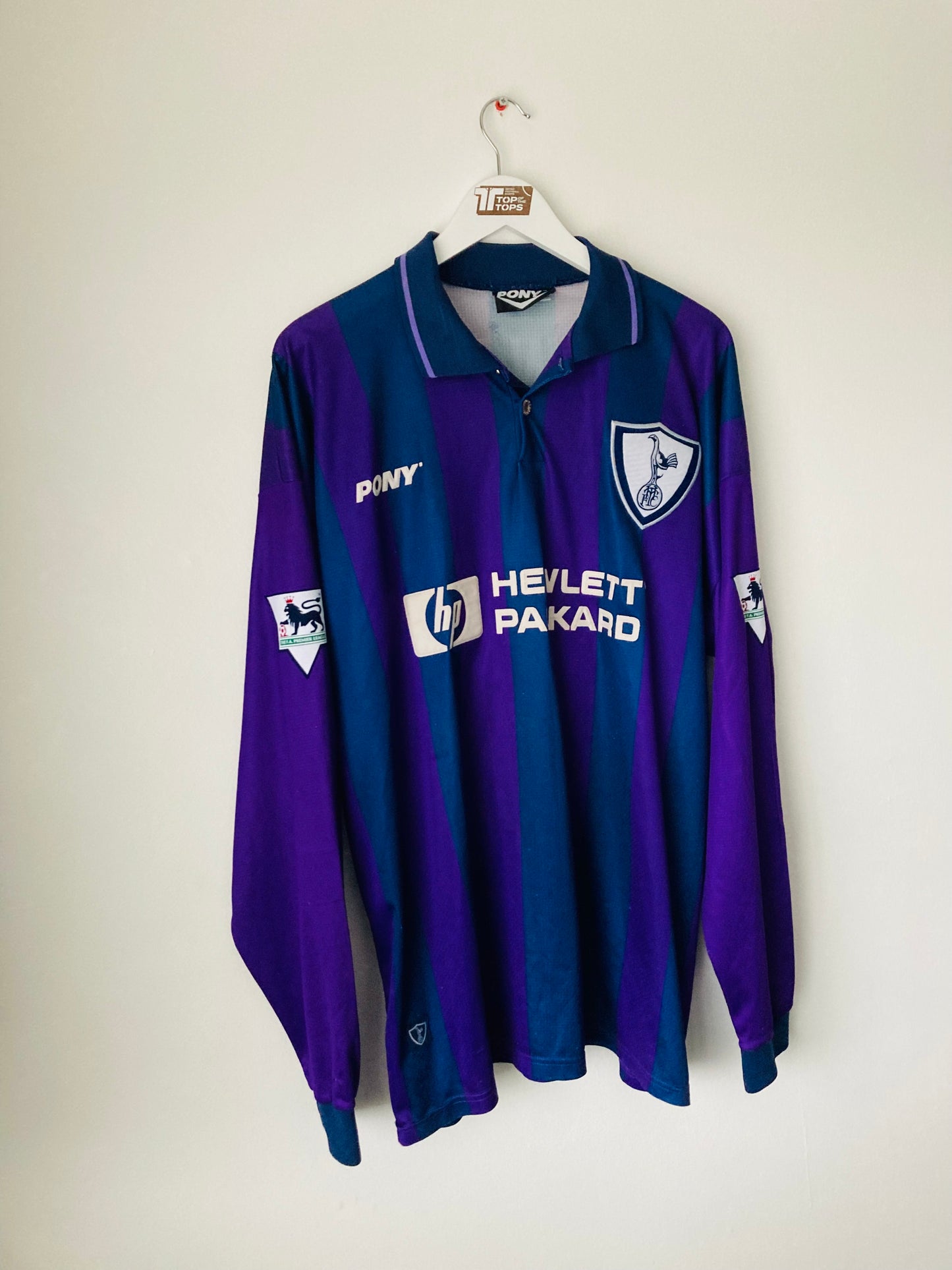 Tottenham Hotspur away football shirt
1995/97 Sheringham XL