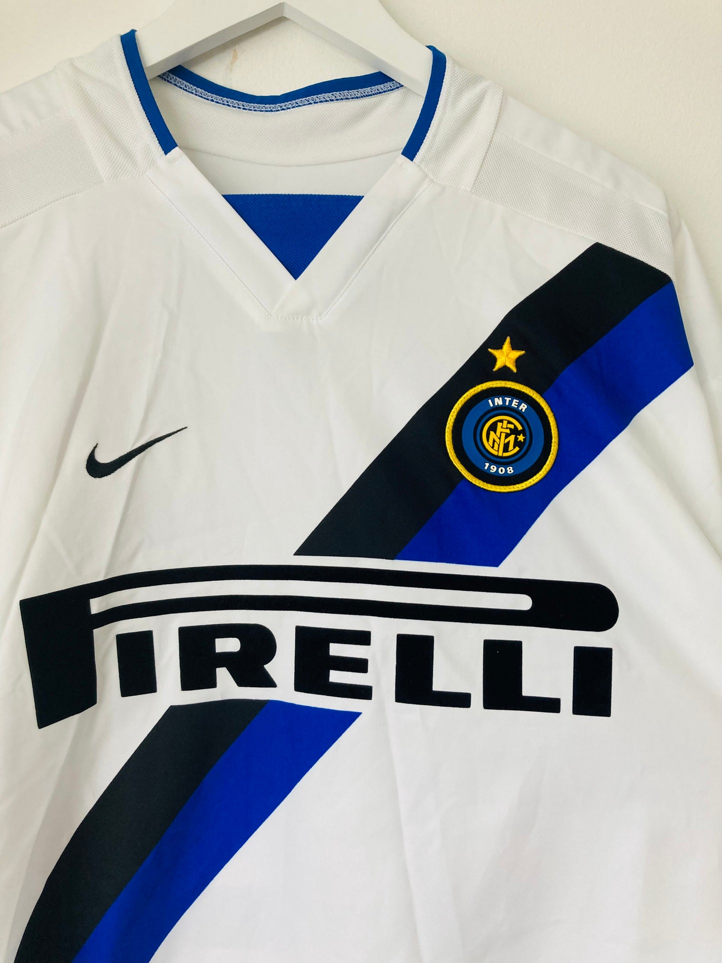 Inter Milan away football shirt 2002/03 Batistuta Large