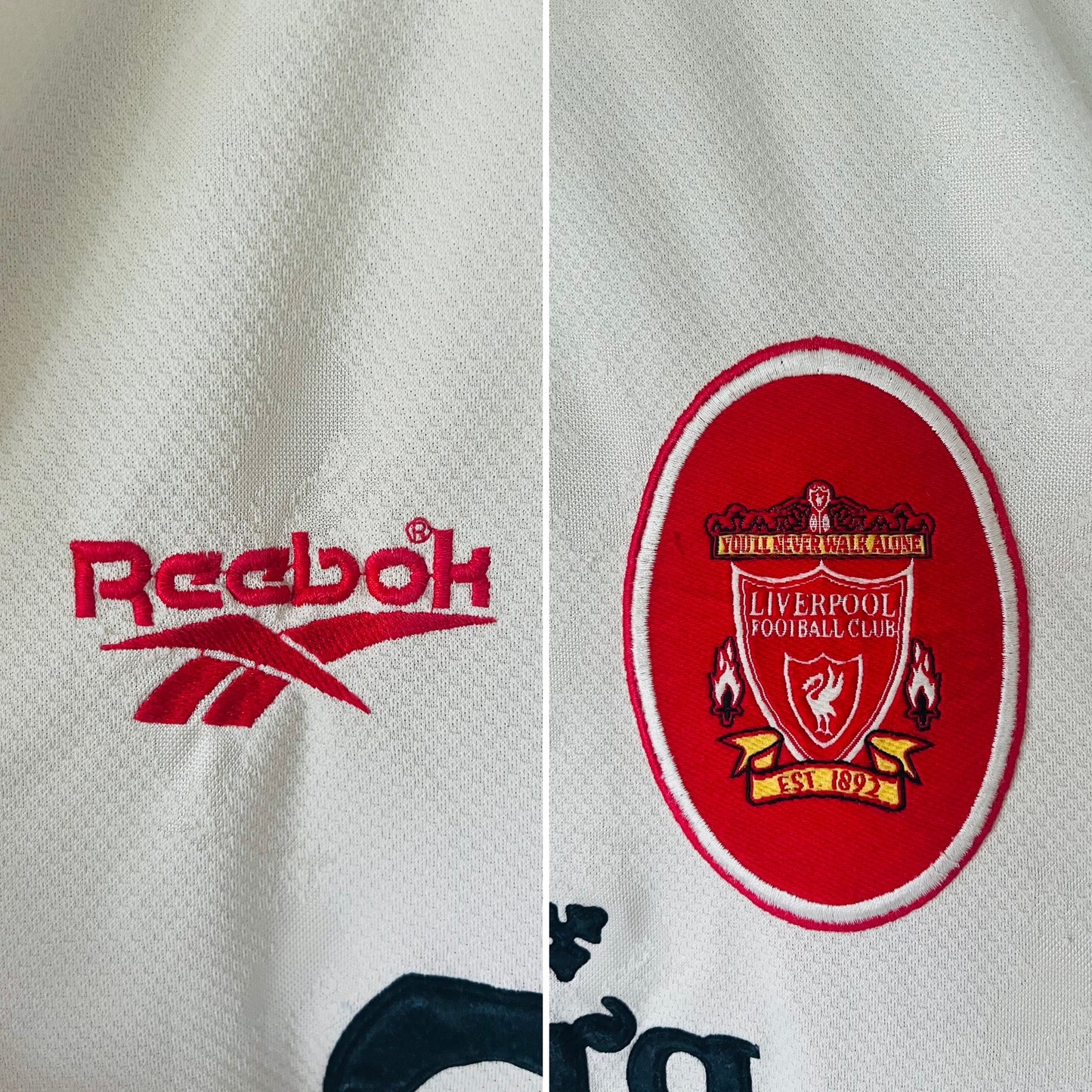 Liverpool away football shirt 1996/97 Large