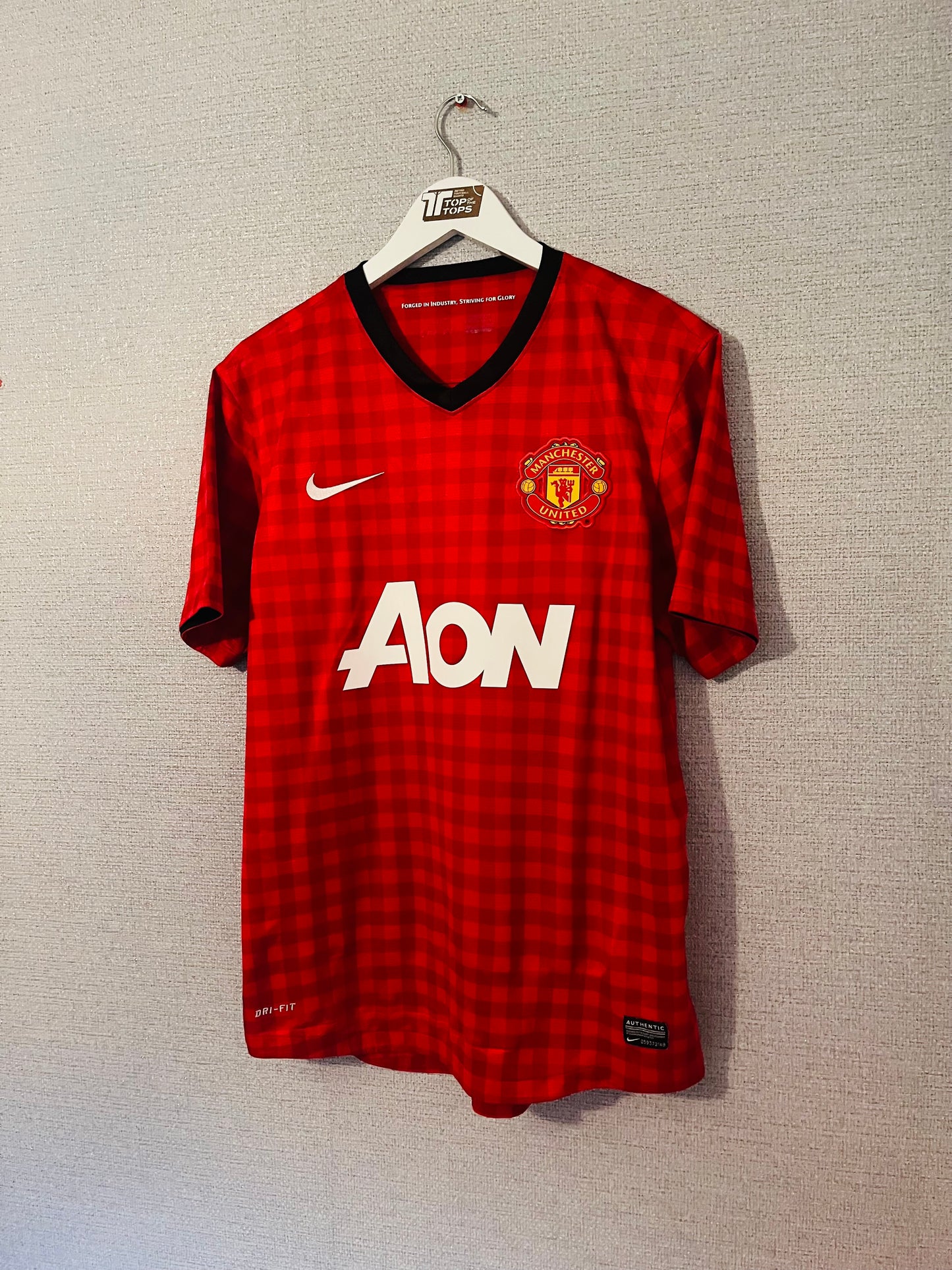 Manchester United home football shirt 2012/13 Van Persie Medium