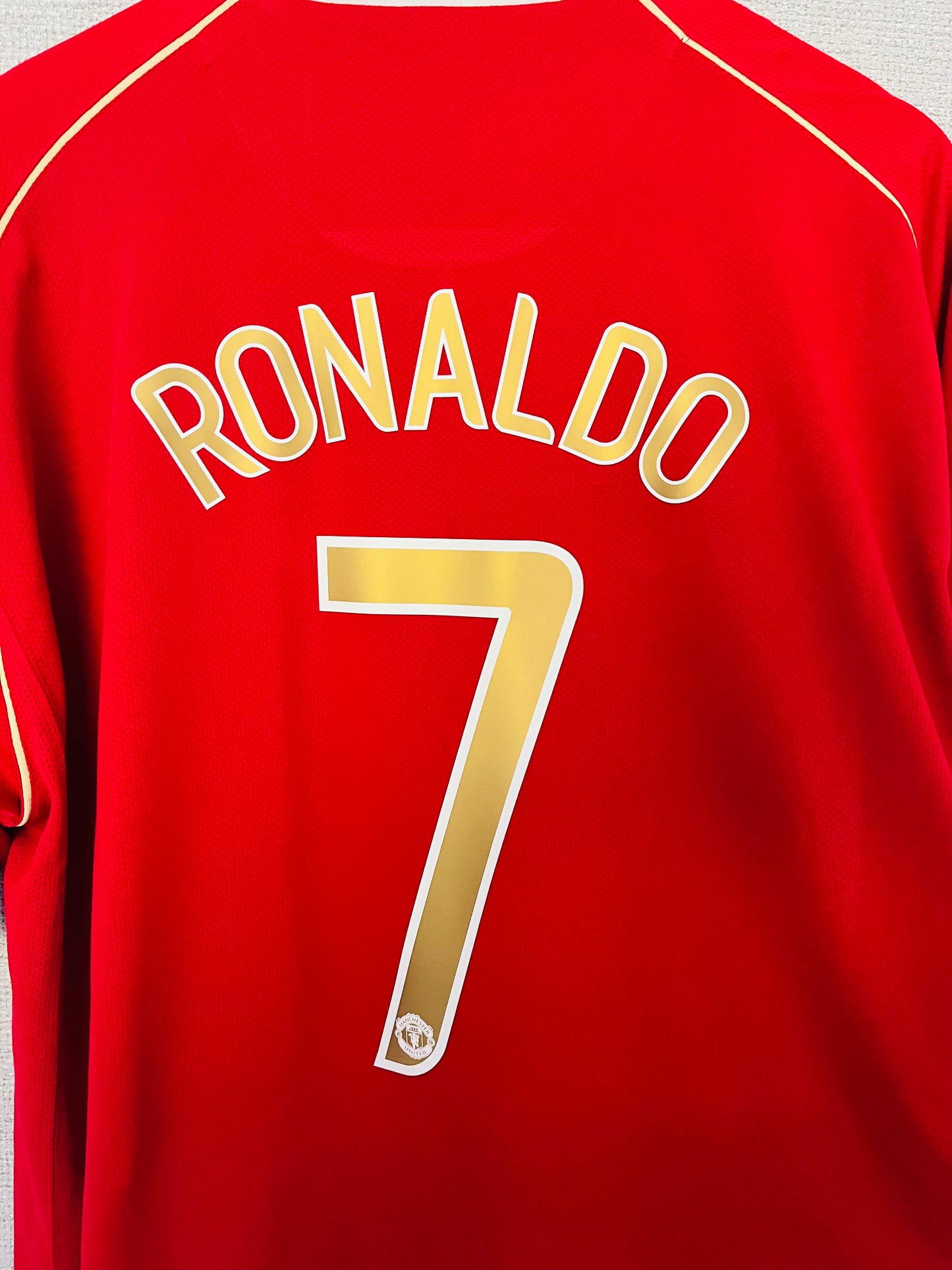 Manchester United home football shirt 2006/07 CR7 XL