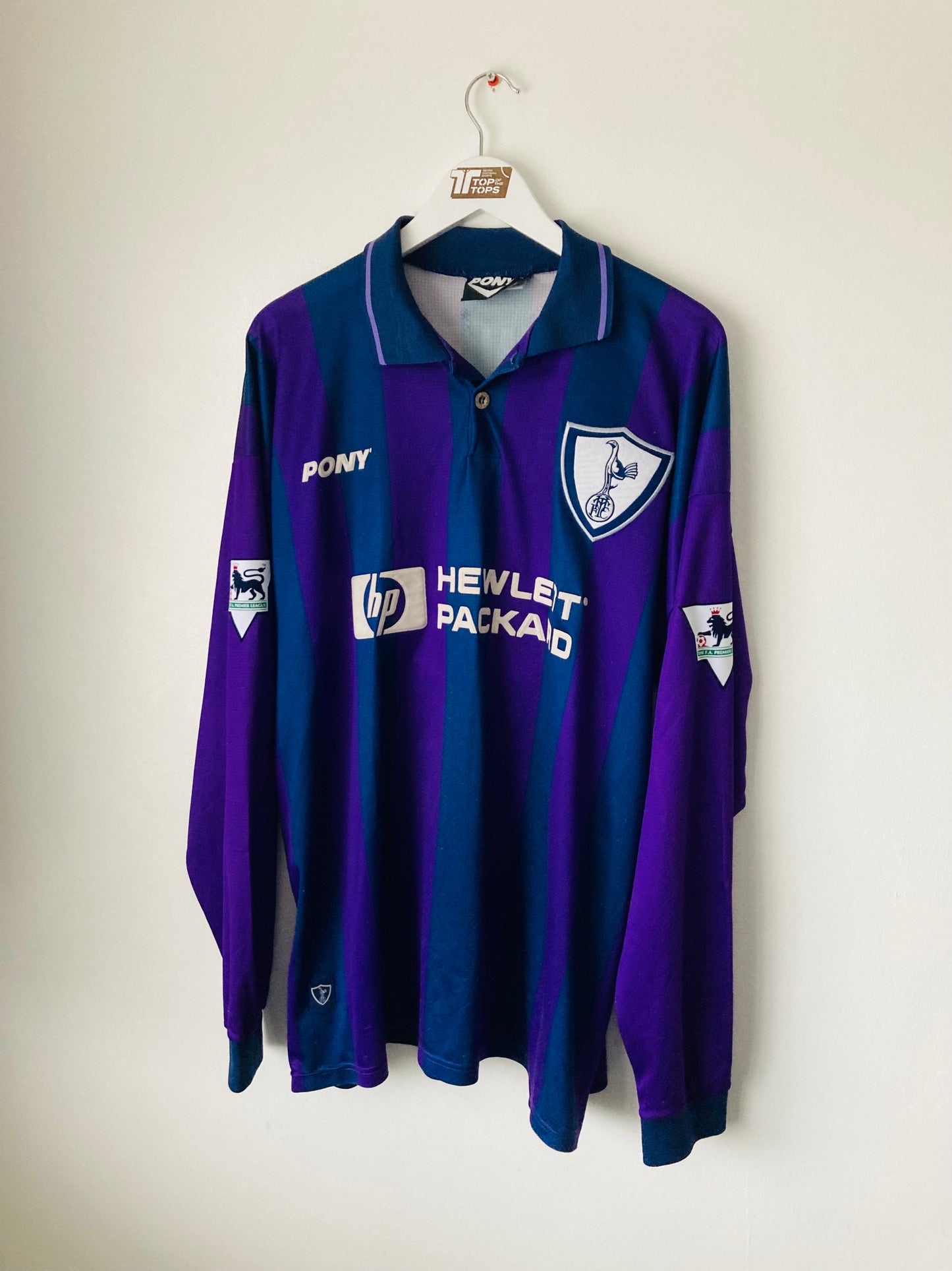 Tottenham Hotspur away football shirt
1995/97 Sheringham XL