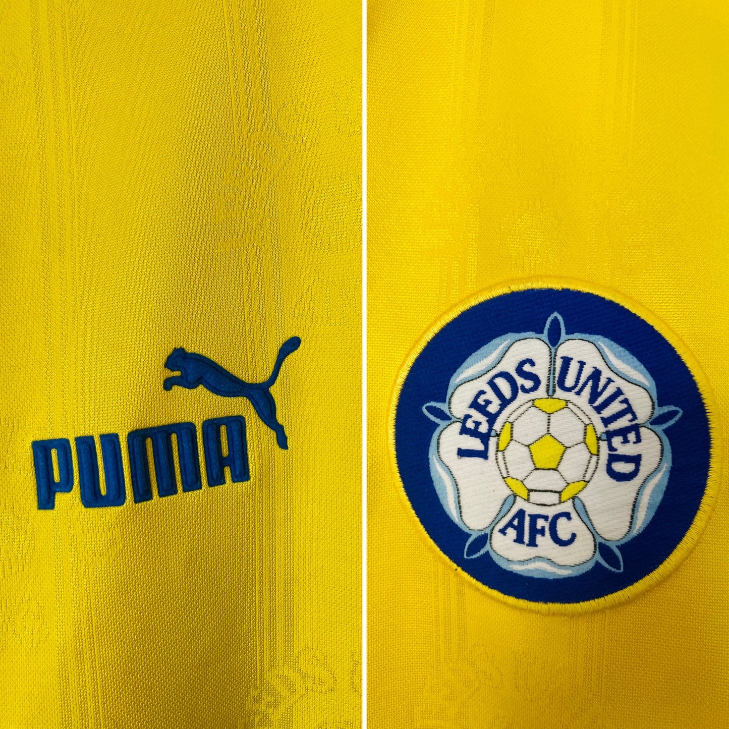 Leeds United away football shirt
1996/97 Yeboah Small