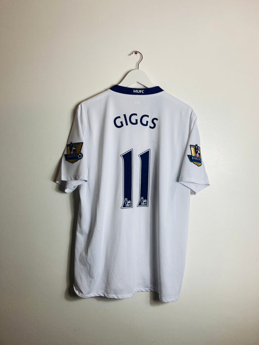 Manchester United away football shirt 2008/09 Giggs XL