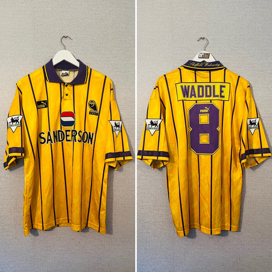 Sheffield Wednesday third football shirt 1994/95 Waddle Large