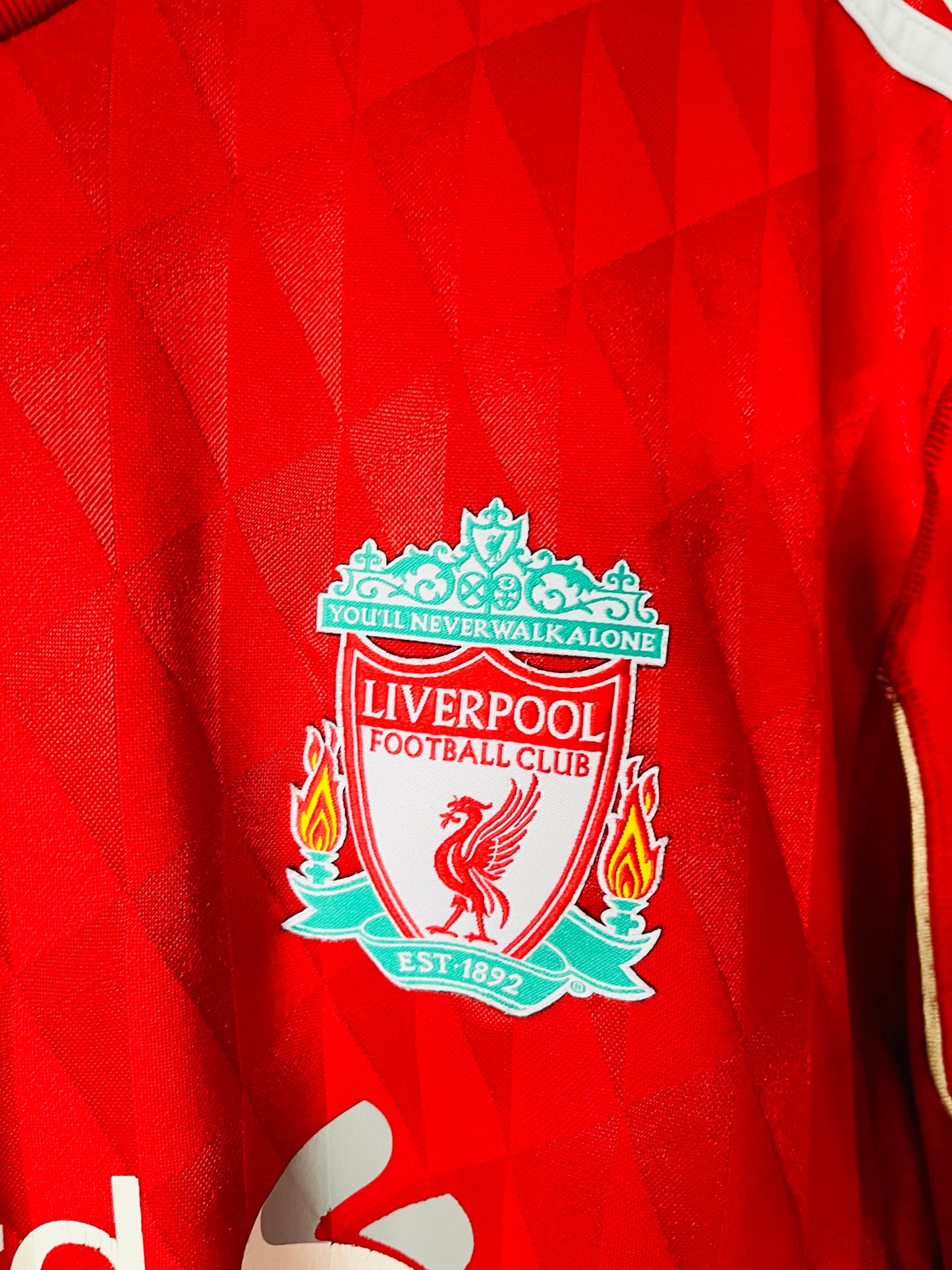 Liverpool home football shirt 2010/12 Gerrard XL