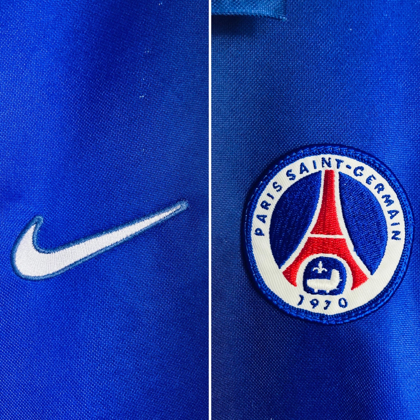 PSG home football shirt 1998/99 Okocha XL