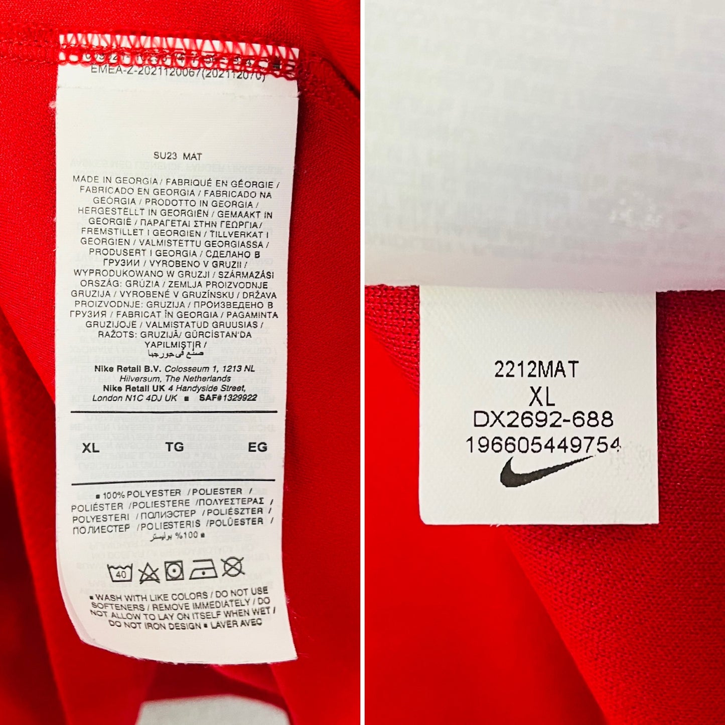 Liverpool home football shirt
2023/24 Jota XL