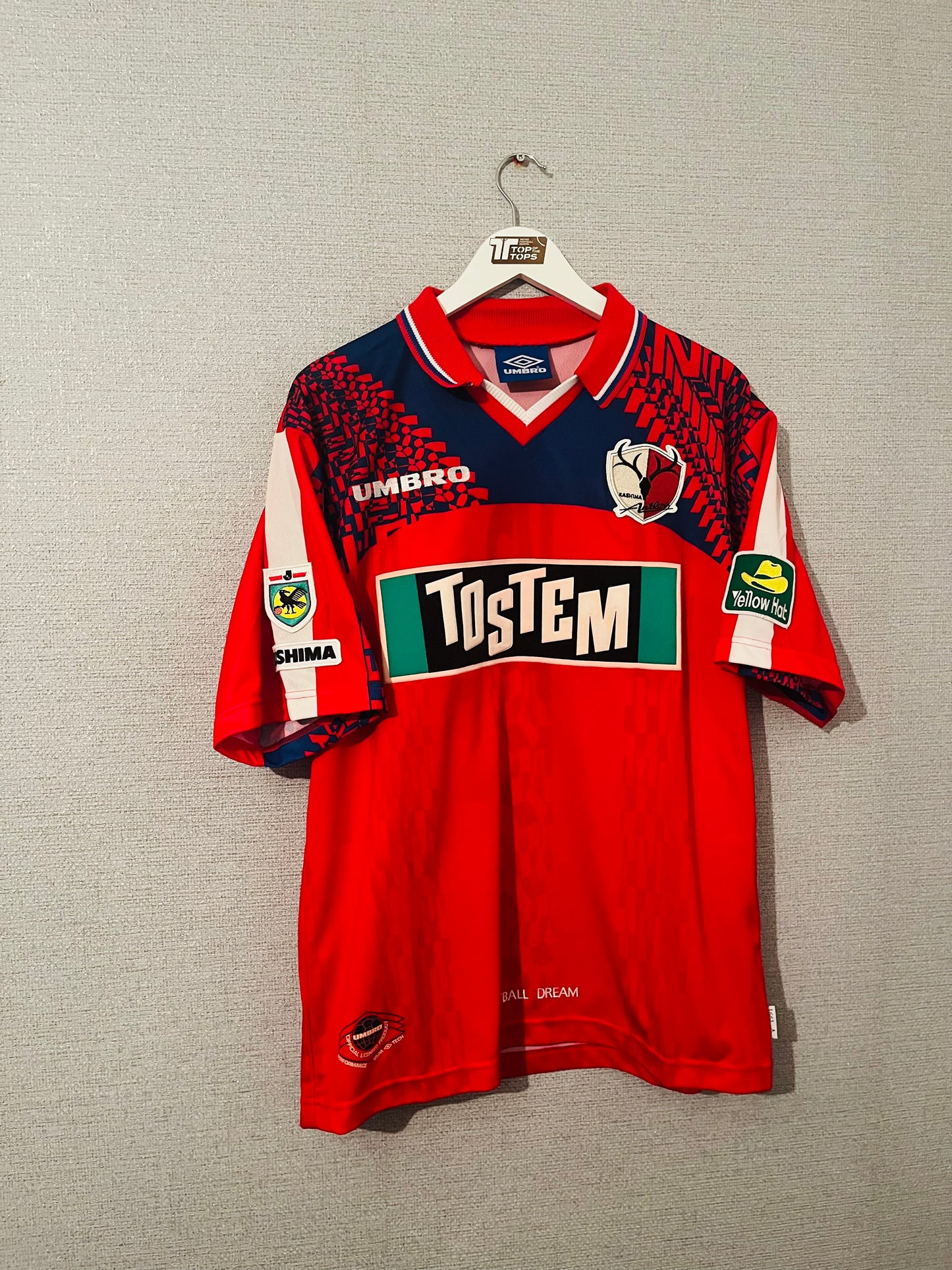 Kashima Antlers home football shirt 1997/98 Large