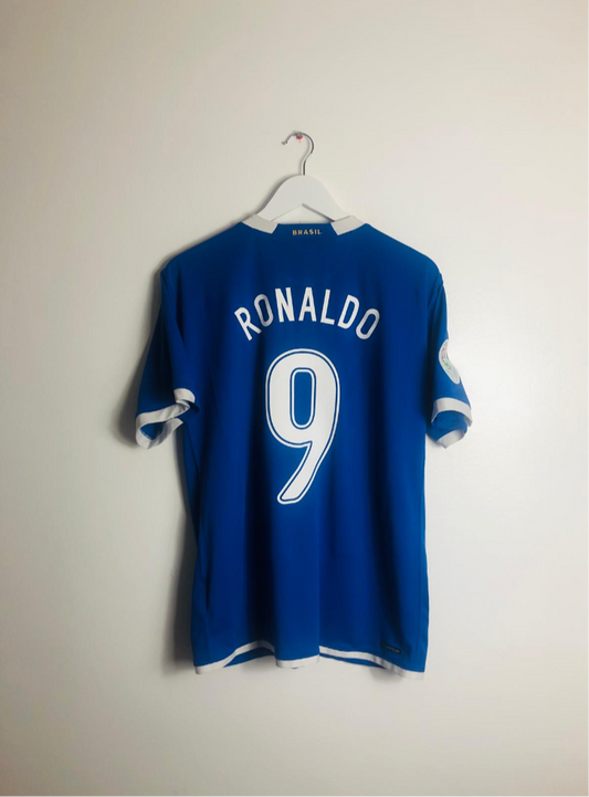 Brazil away football shirt W/C 2006 R9 Large