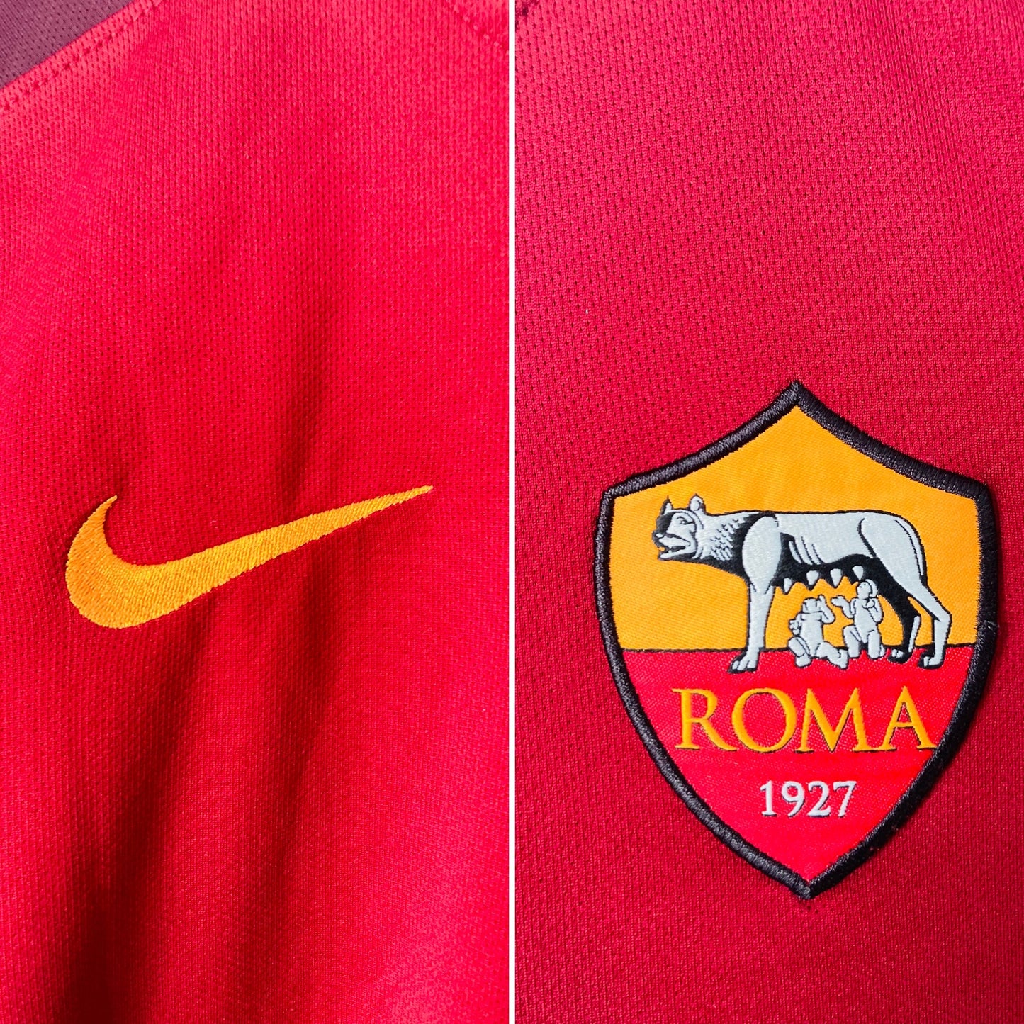 Roma home football shirt 2015/16 De Rossi Medium