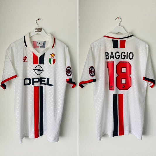 AC Milan away football shirt 1995/97 Baggio Large