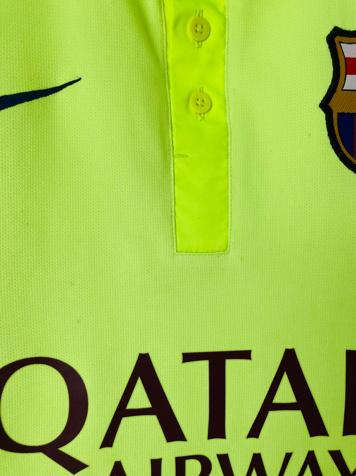 Barcelona third football shirt 2014/15 Iniesta Large