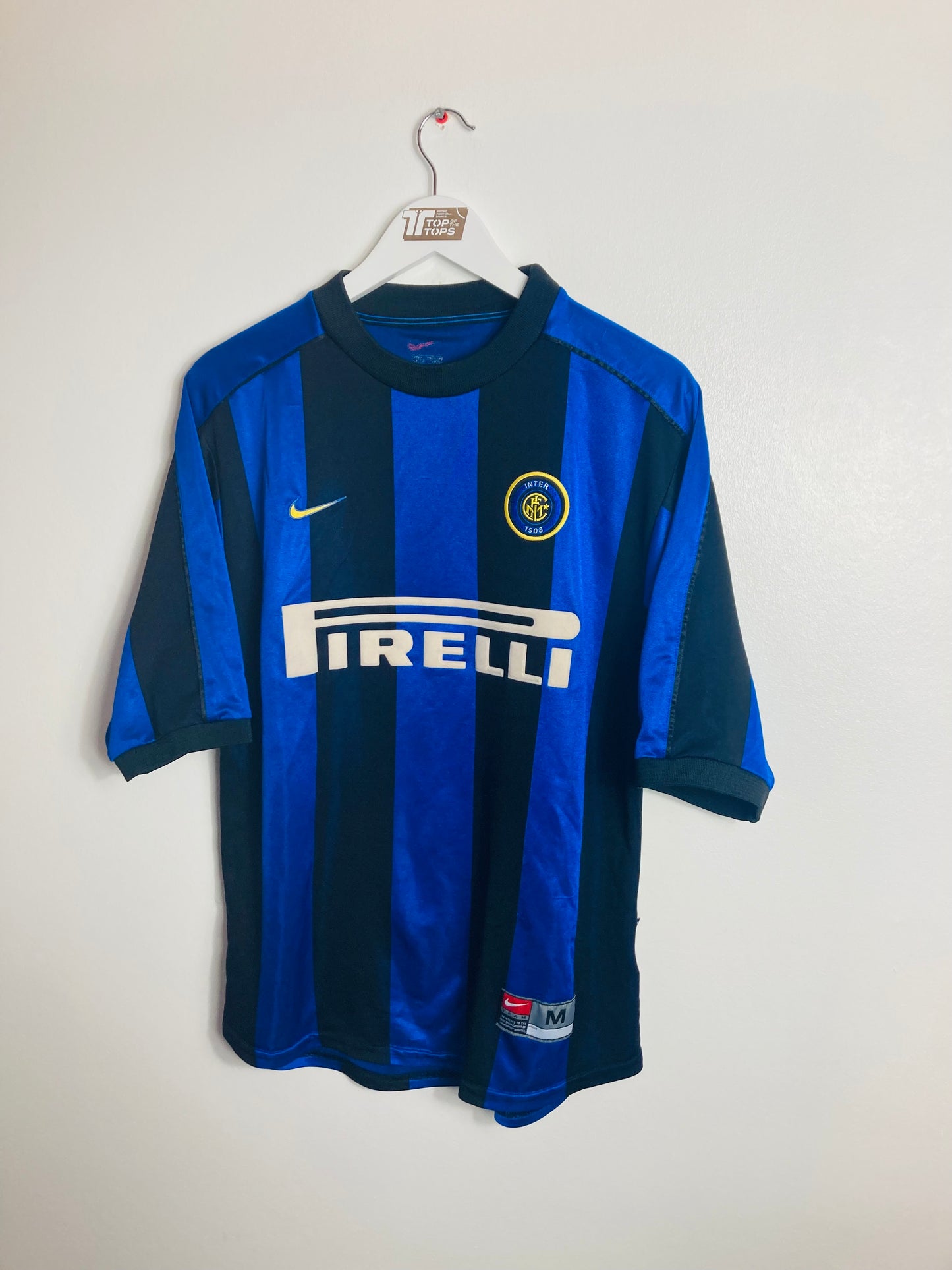Inter Milan home football shirt 2000/01 R9 medium