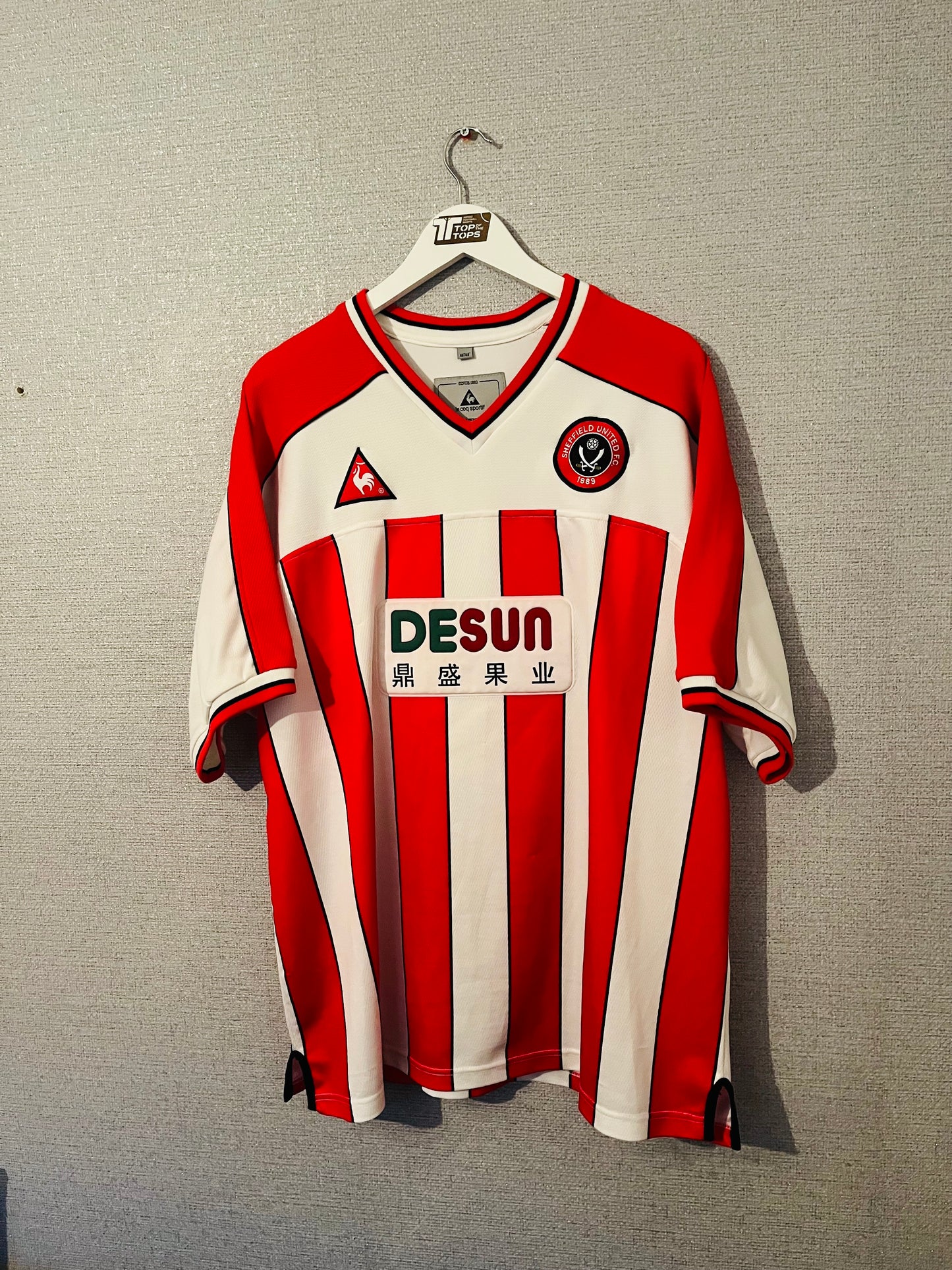 Sheffield United home football shirt 2002/04 XXL