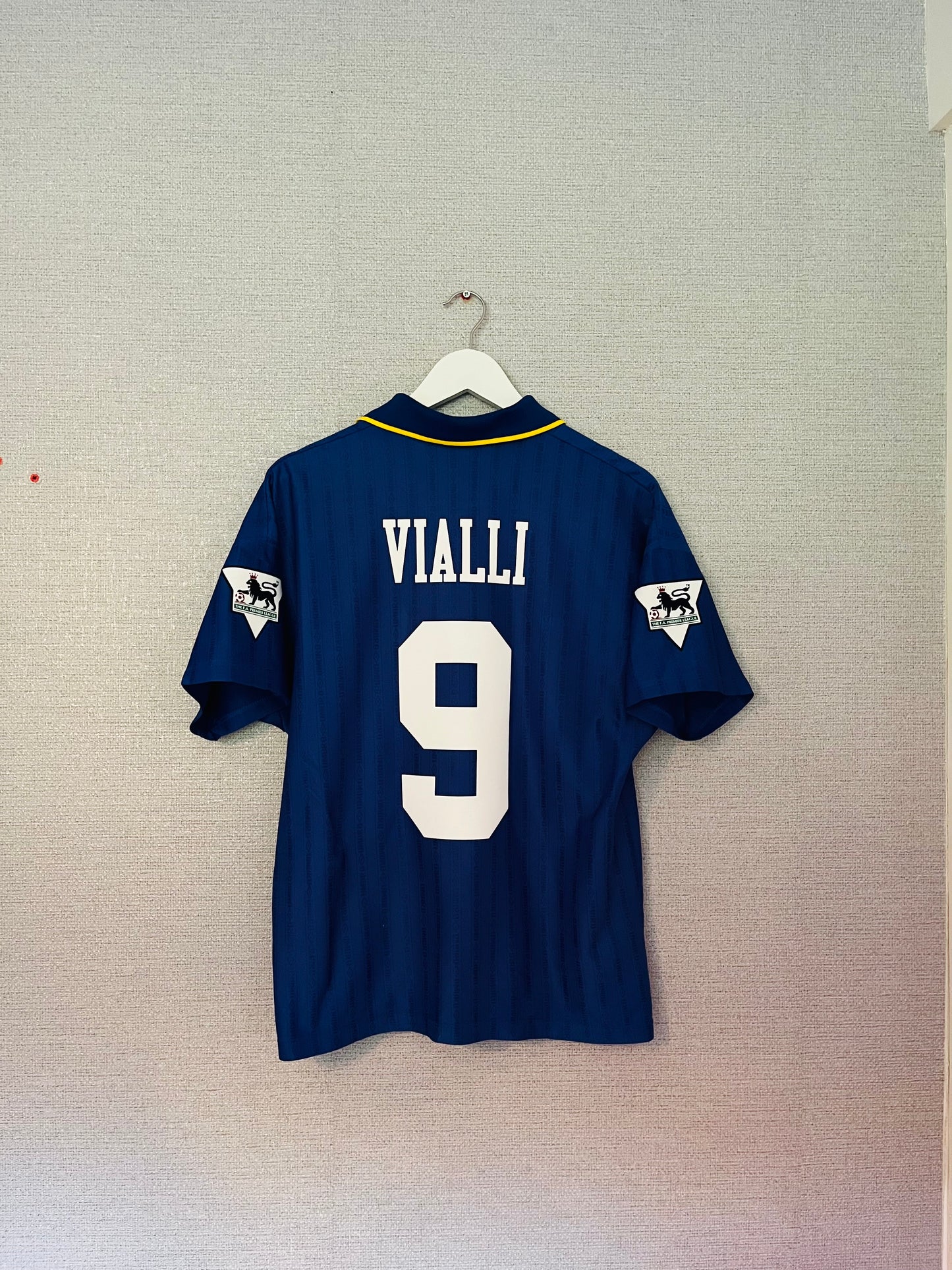 Chelsea home football shirt 1995/97 Vialli Medium