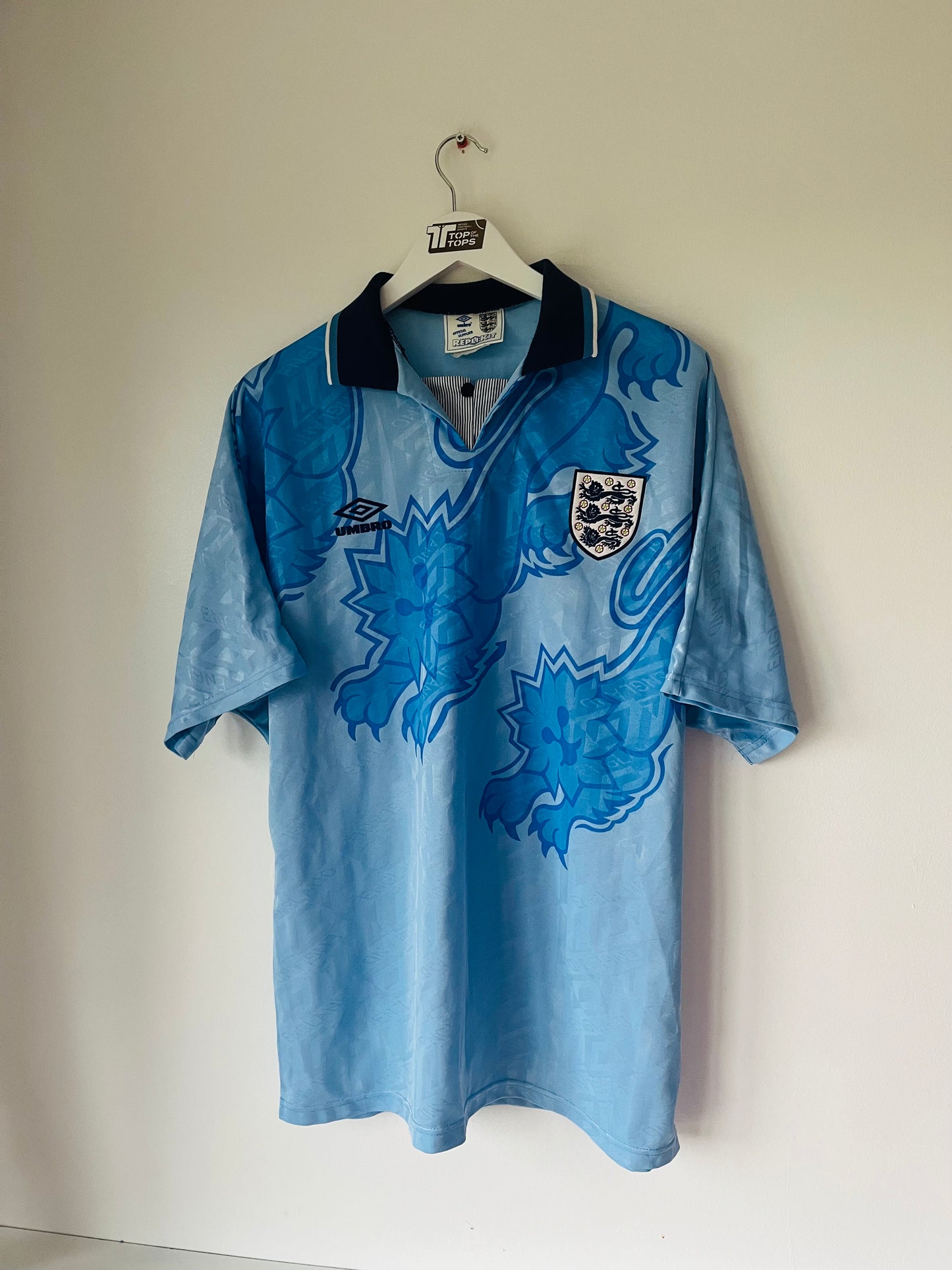 England third football shirt 1992/93 XL