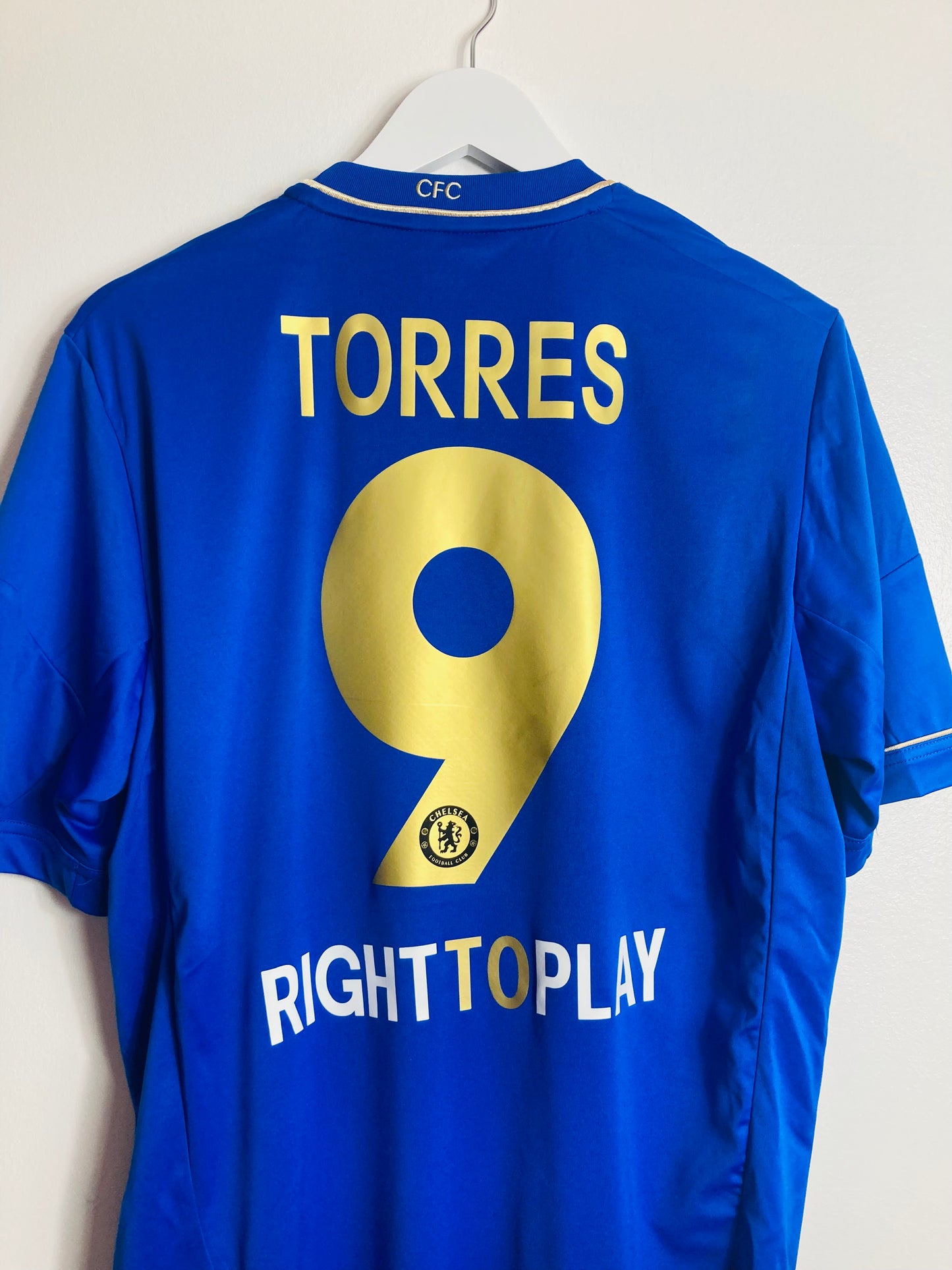 Chelsea home football shirt 2012/13 Torres Medium