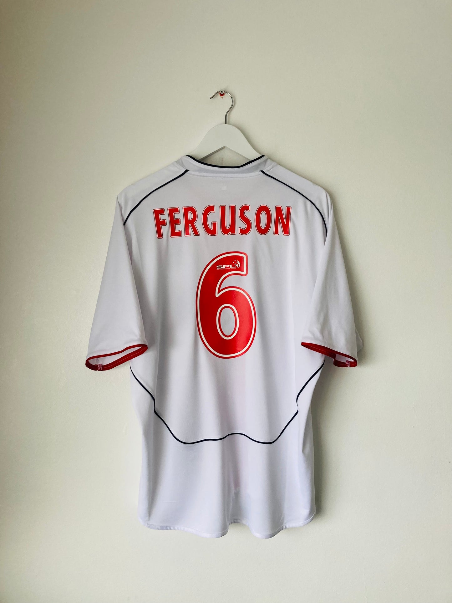 Glasgow Rangers away football shirt 2005/06 Ferguson Large