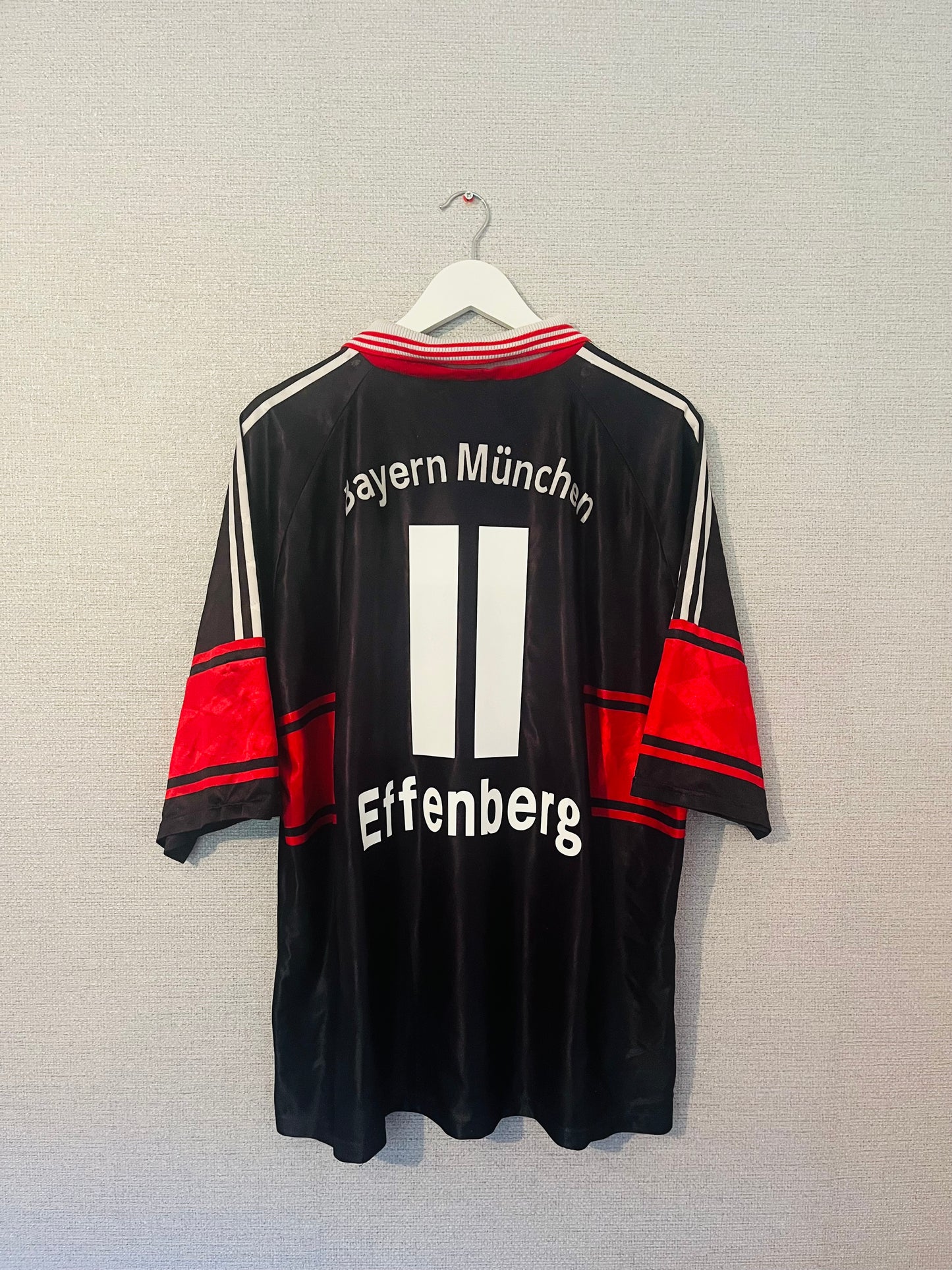 Bayern Munich home football shirt 1997/98 Effenberg XXL