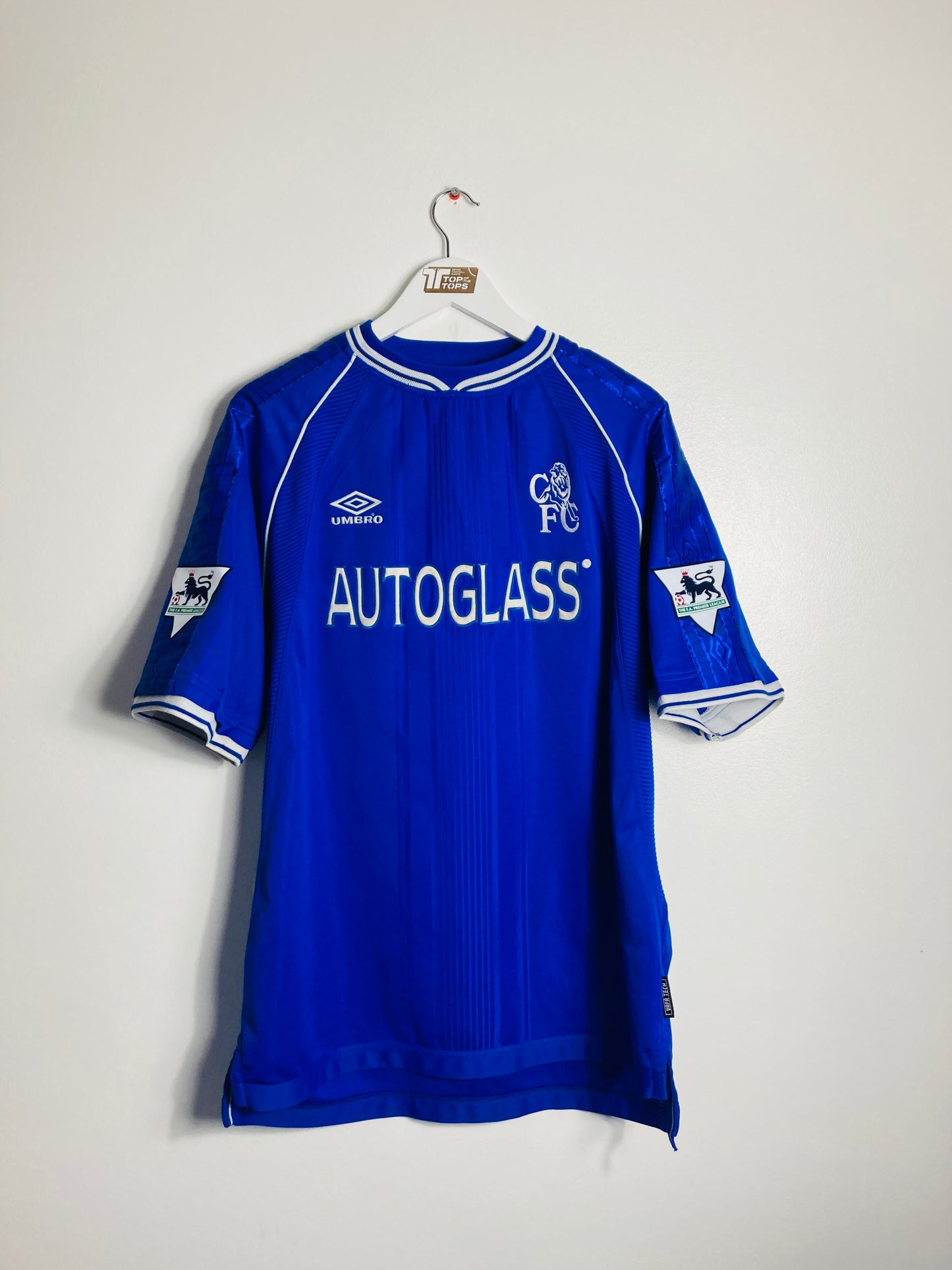 Chelsea home football shirt 1999/2000 Flo XL