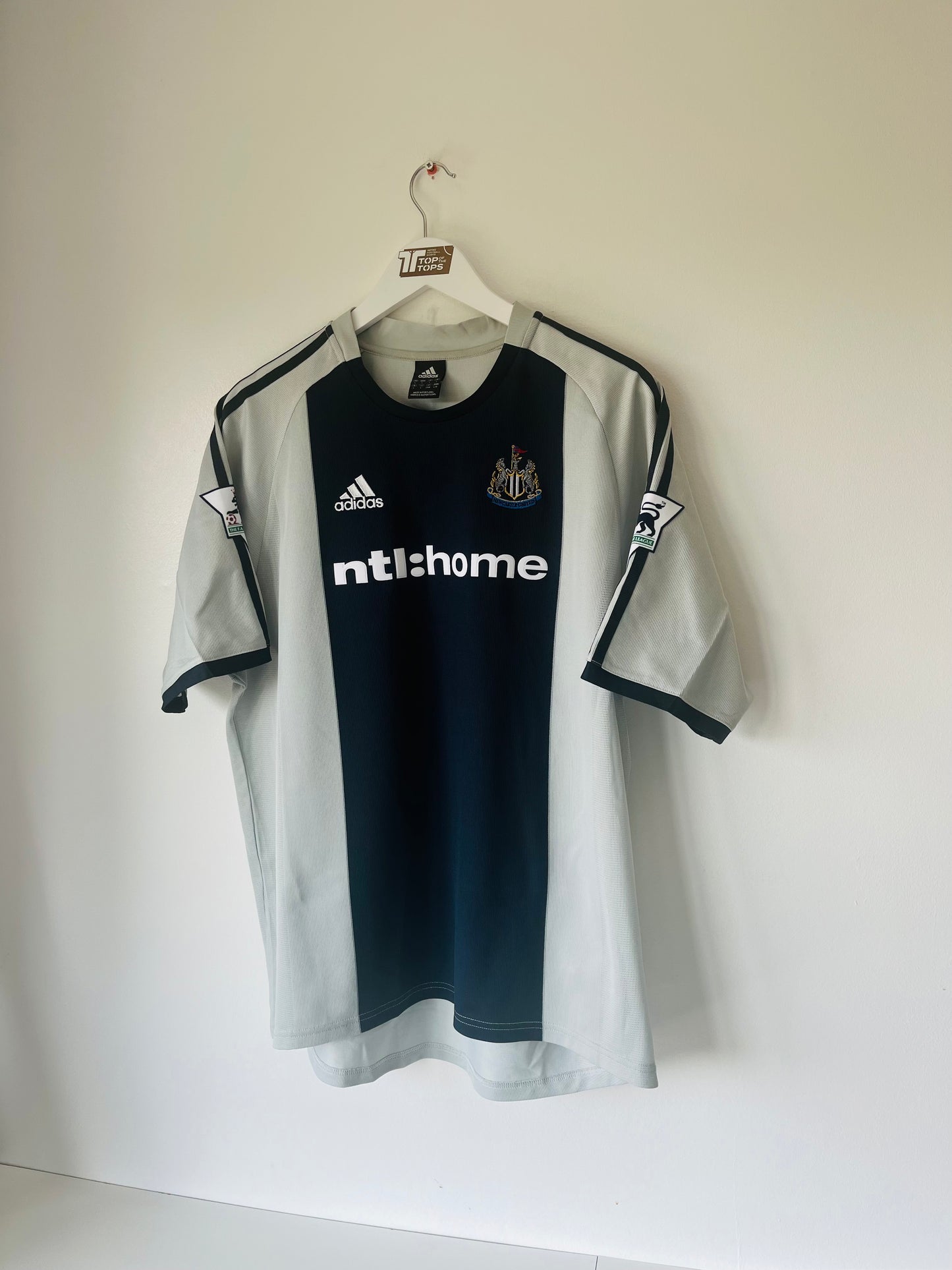 Newcastle United away football shirt 2002/03 Robert Large