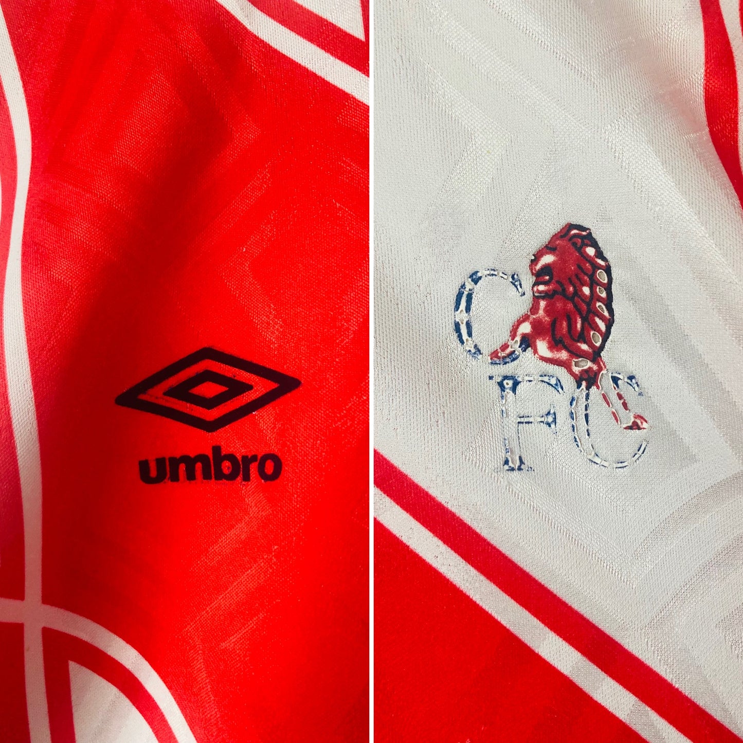 Chelsea away football shirt 1990/92 XL
