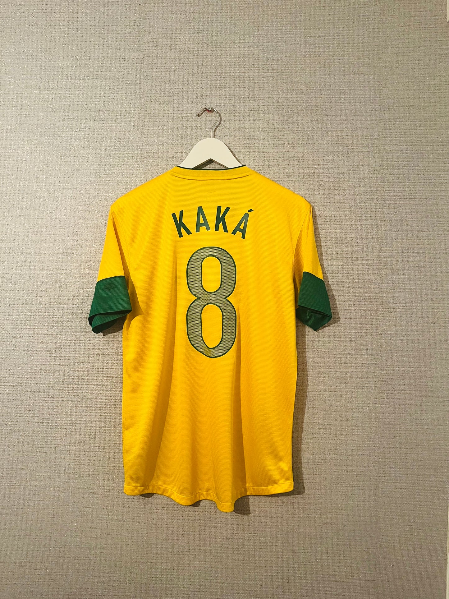 Brazil home football shirt 2012/13 Kaka medium