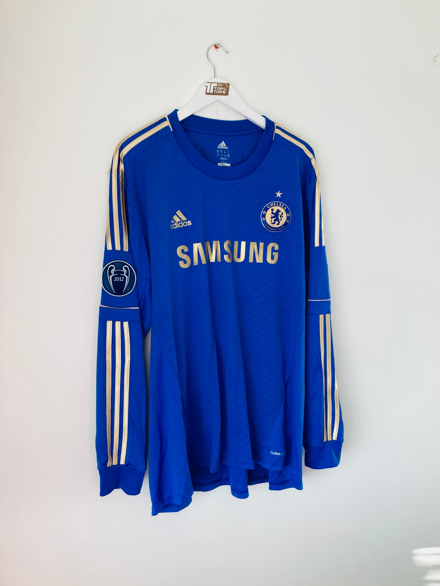 Chelsea home football shirt 2012/13 Luiz 3XL