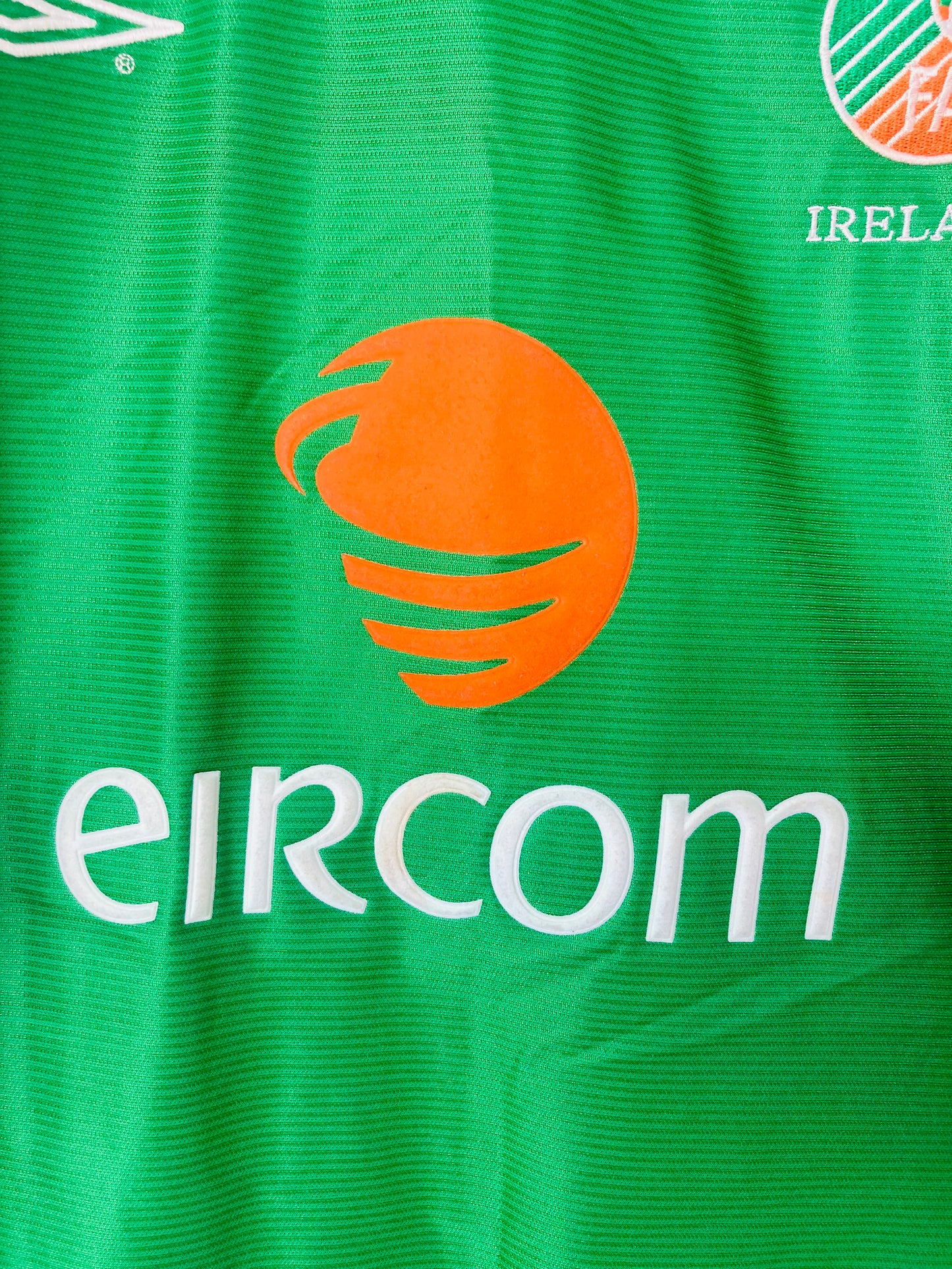Republic of Ireland home football shirt 2001/03 XXL
