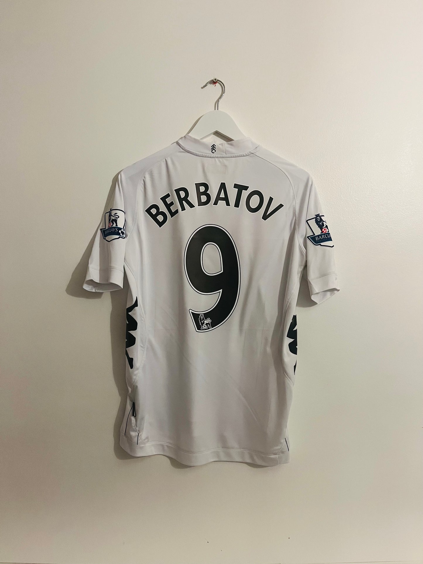 Fulham home football shirt 2012/13 Berbatov Medium