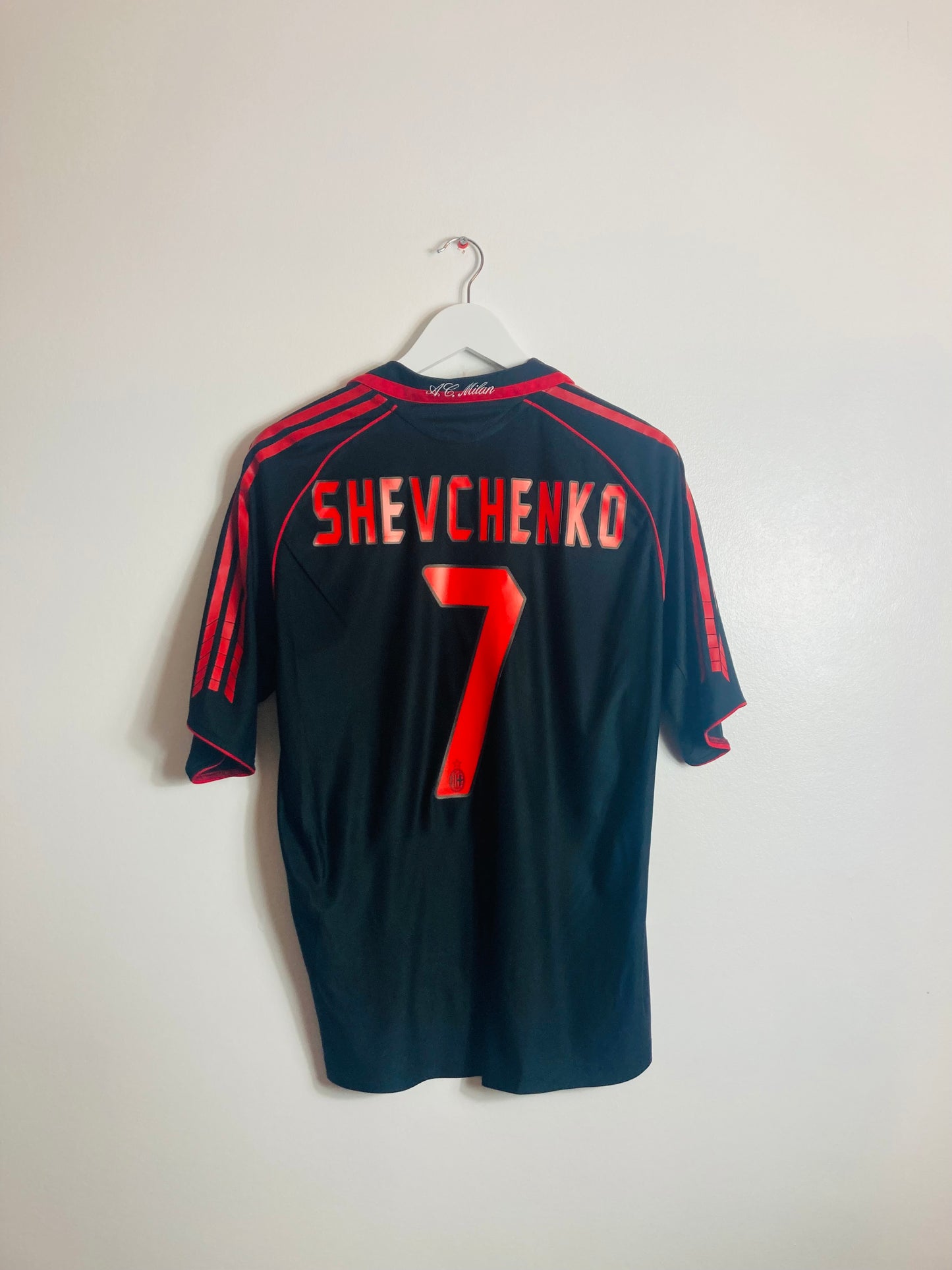 AC Milan third football shirt 2005/06 Shevchenko Medium