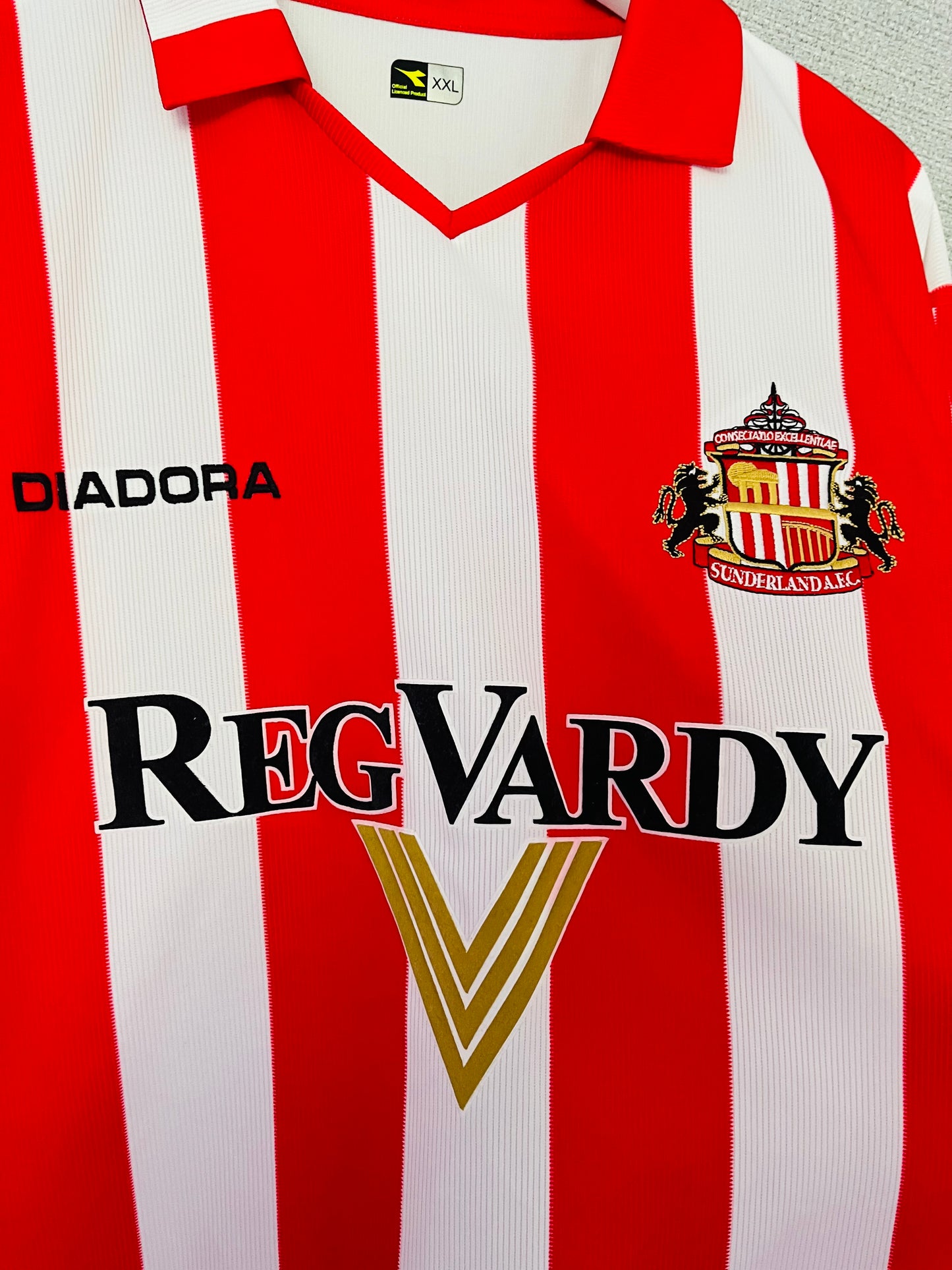 Sunderland home football shirt 2004/05 Elliot XXL