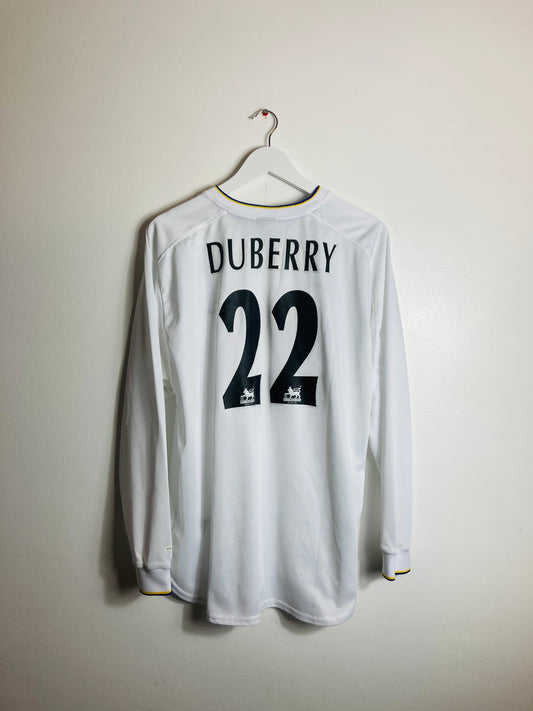 Leeds United home football shirt
2000/02 Duberry Large