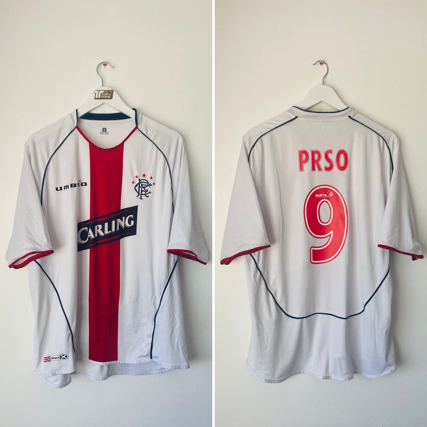 Glasgow Rangers away football shirt
2005/06 Prso Large