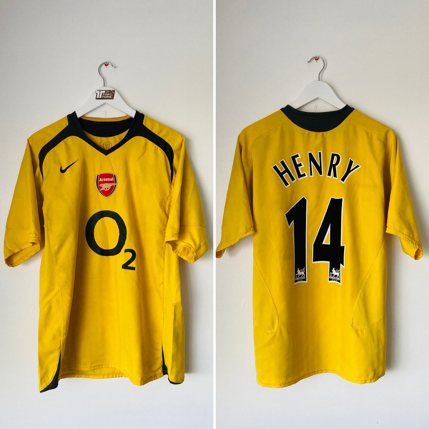 Arsenal away football shirt 2005/06 Henry Large
