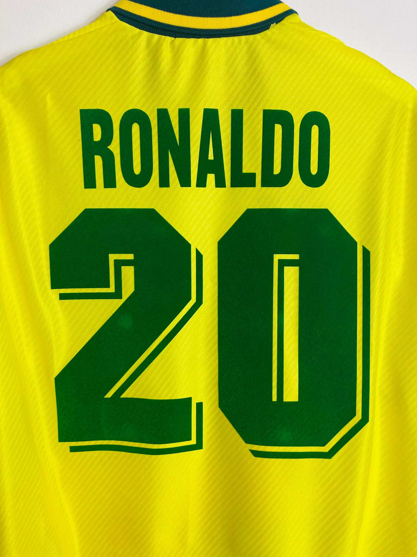 Brazil home football shirt
1994/95 Ronaldo large