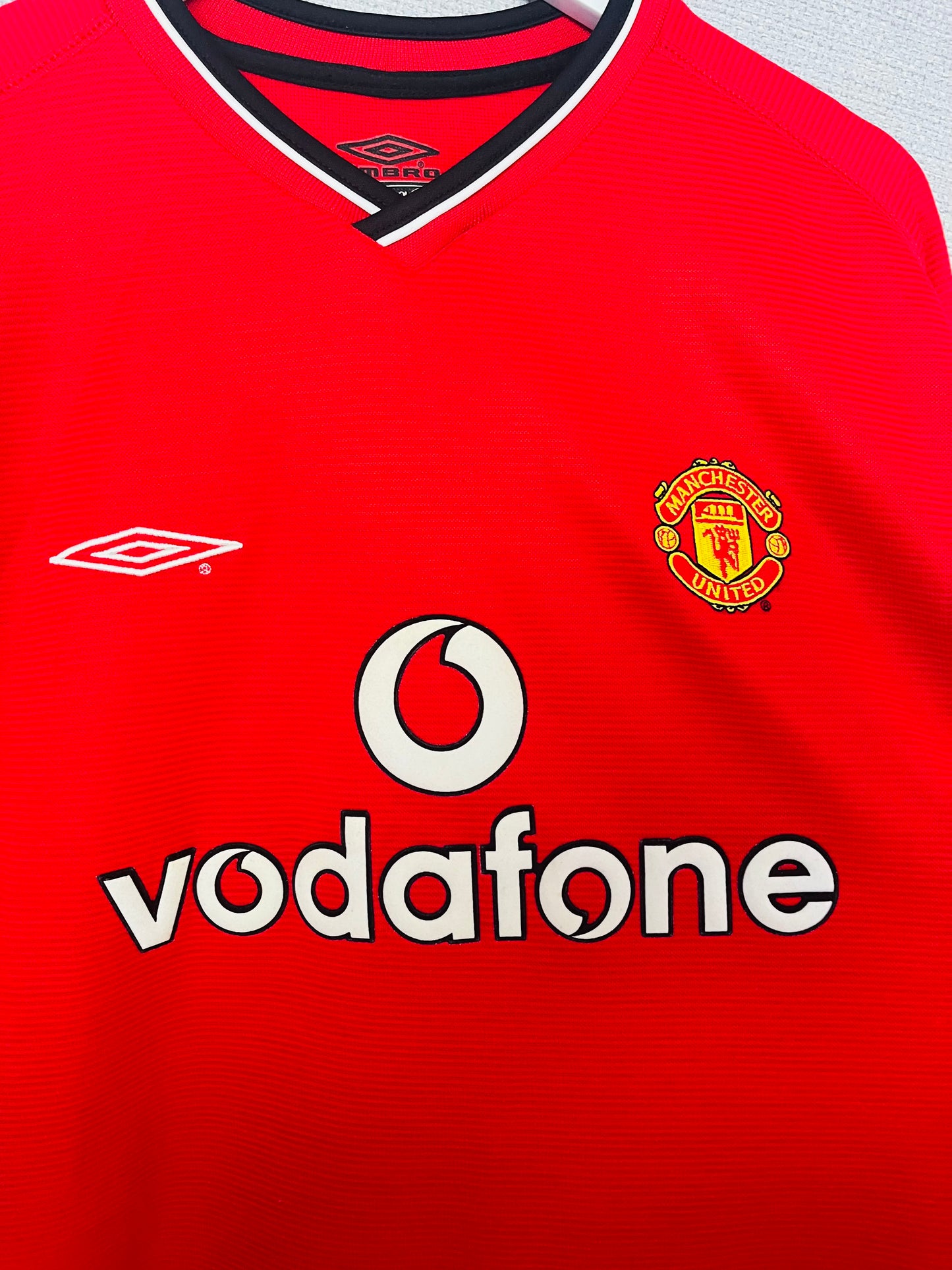 Manchester United home football shirt 2001/02 Veron XXL