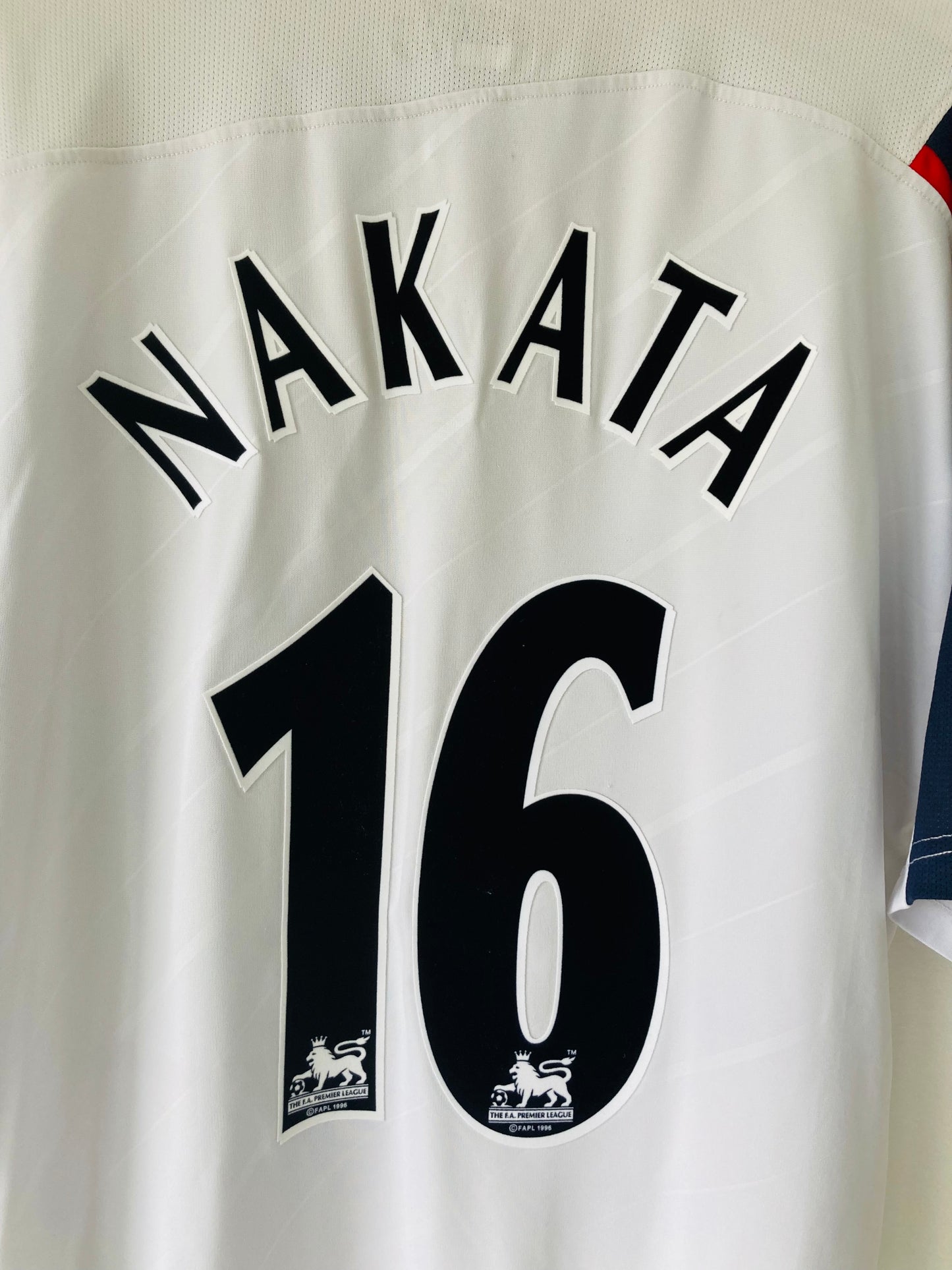 Bolton Wanderers home football shirt 2005/07 Nakata XL