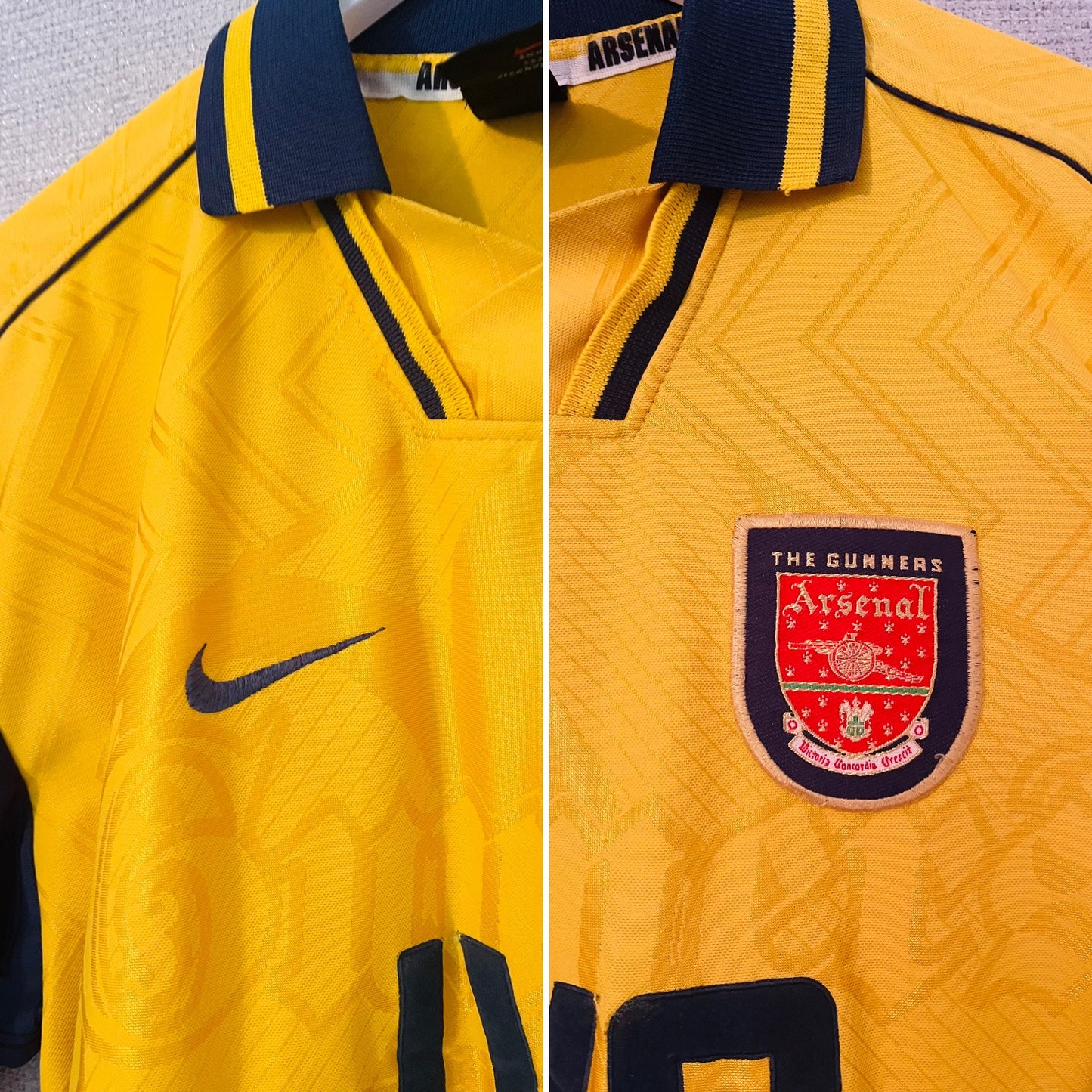 Arsenal away football shirt
1996/97 Wright Large