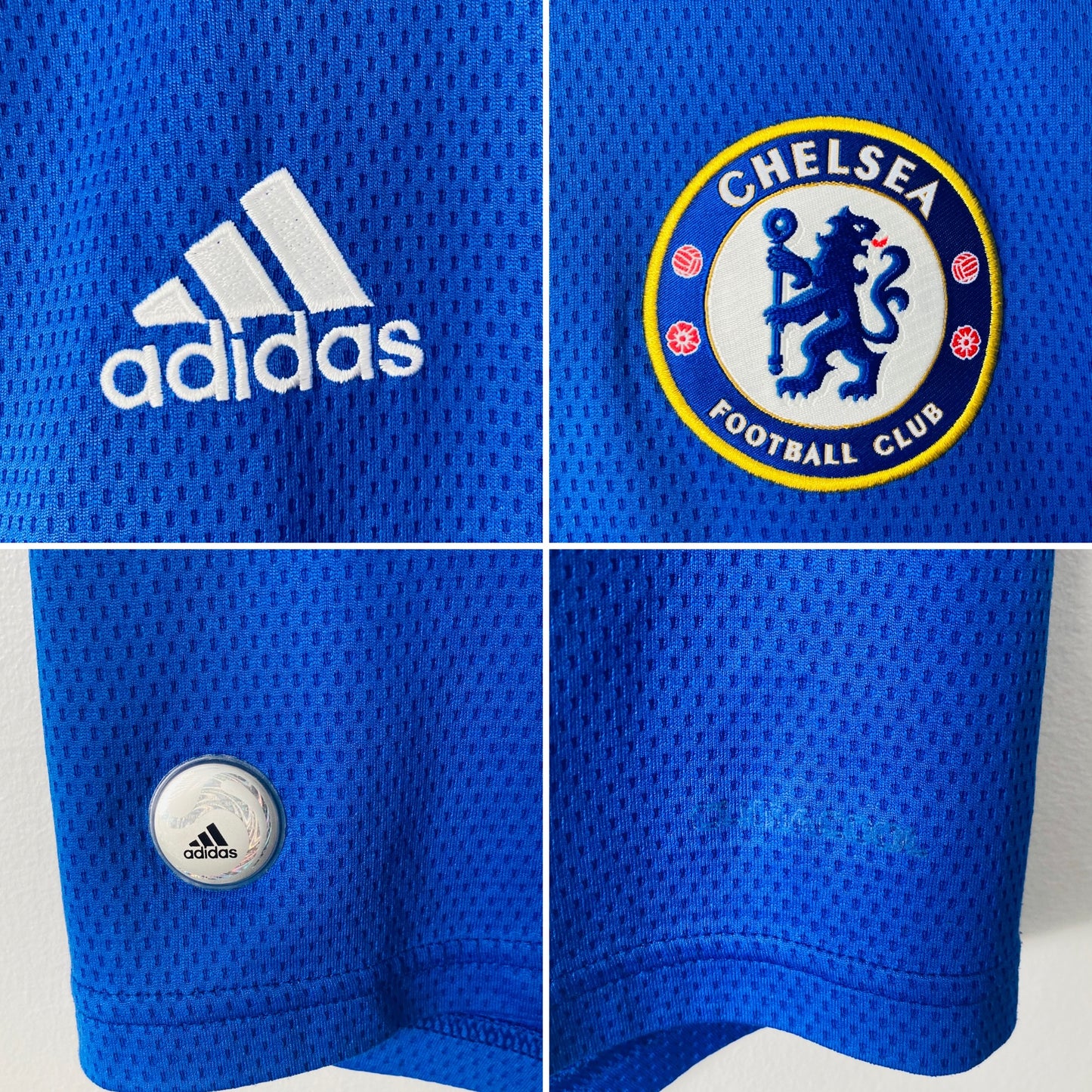 Chelsea home football shirt 2009/10 Drogba Large