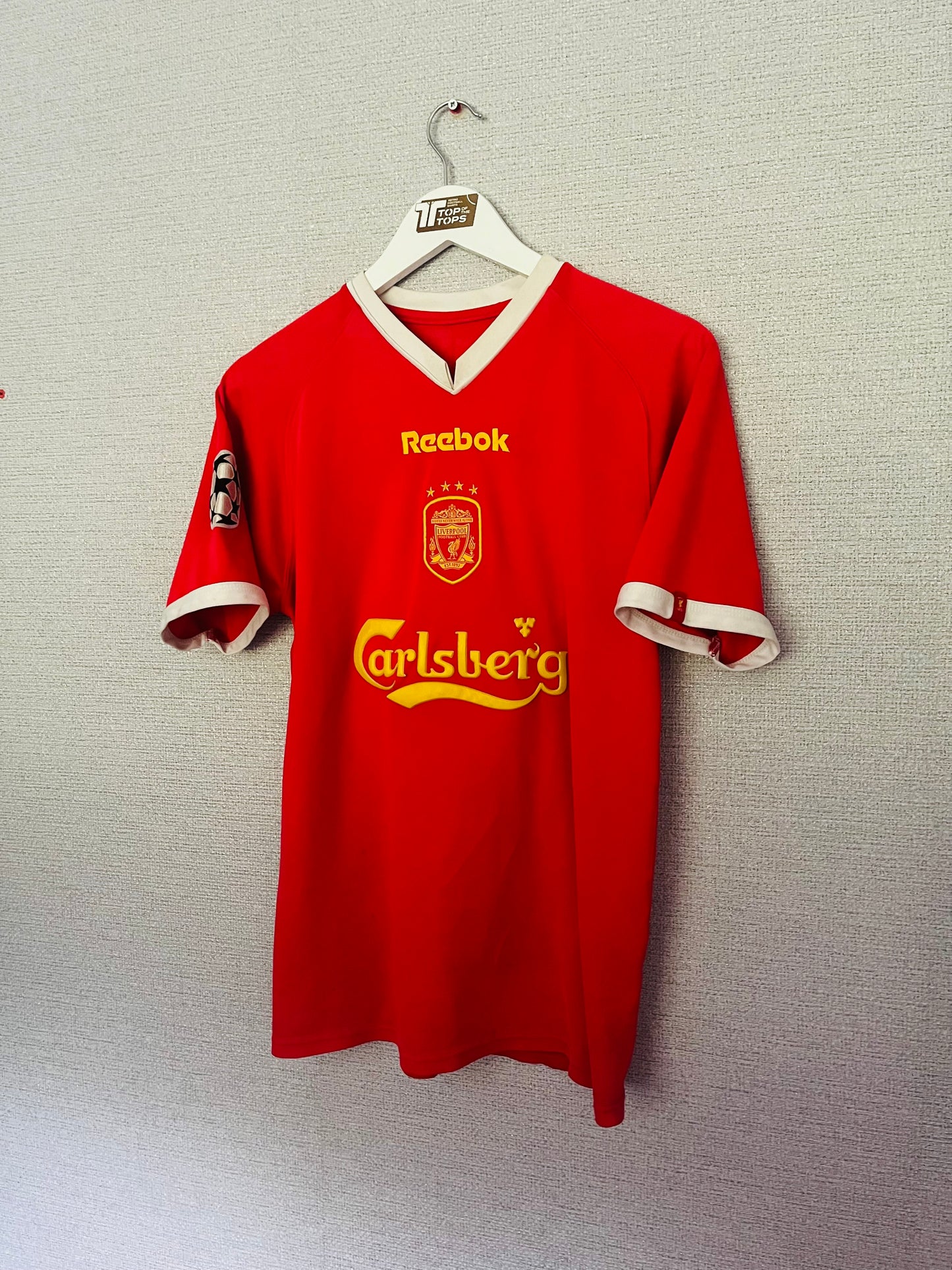 Liverpool home football shirt
2001/03 Owen Small