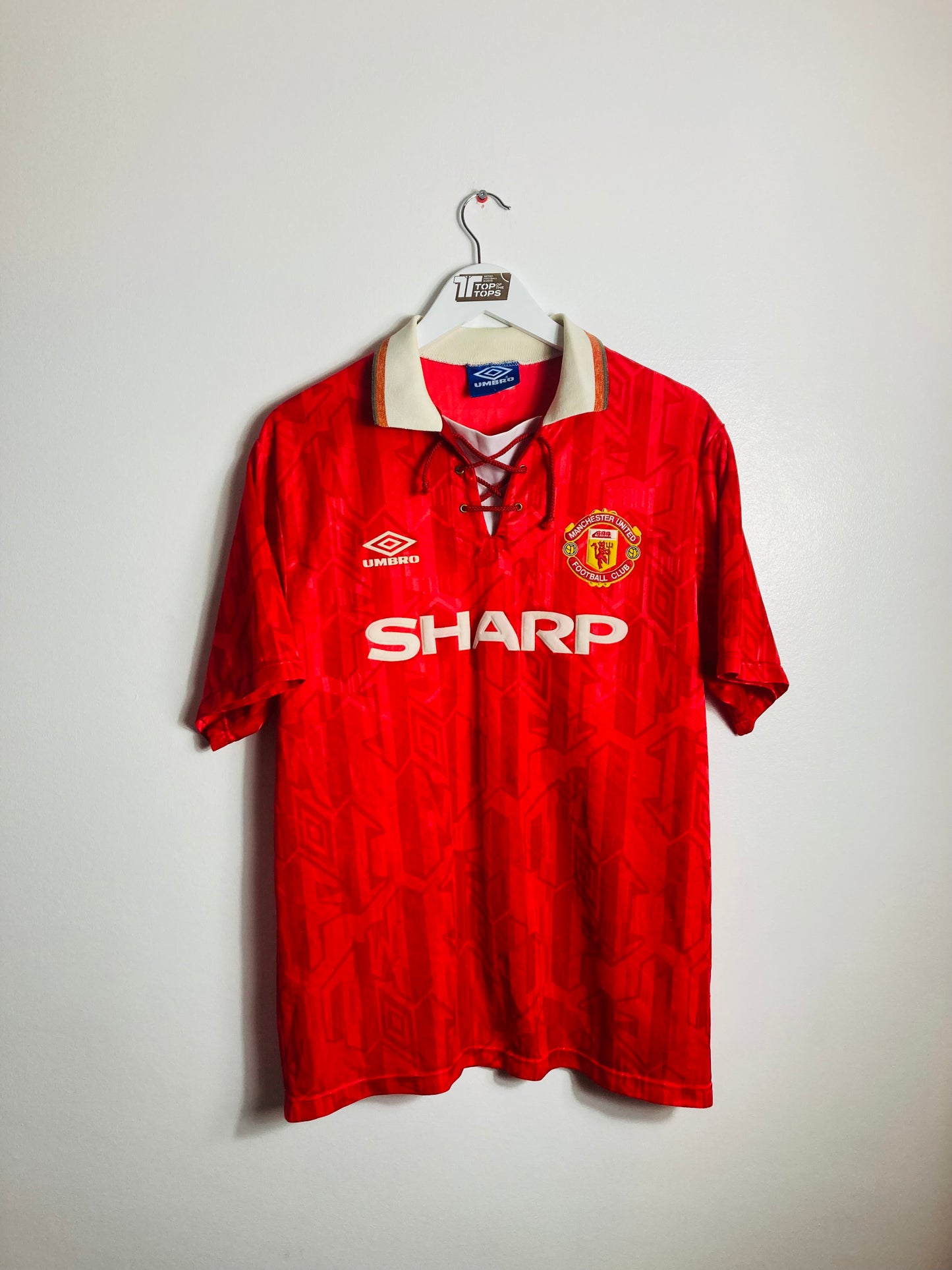 Manchester United home football shirt
1992/94 Irwin Large