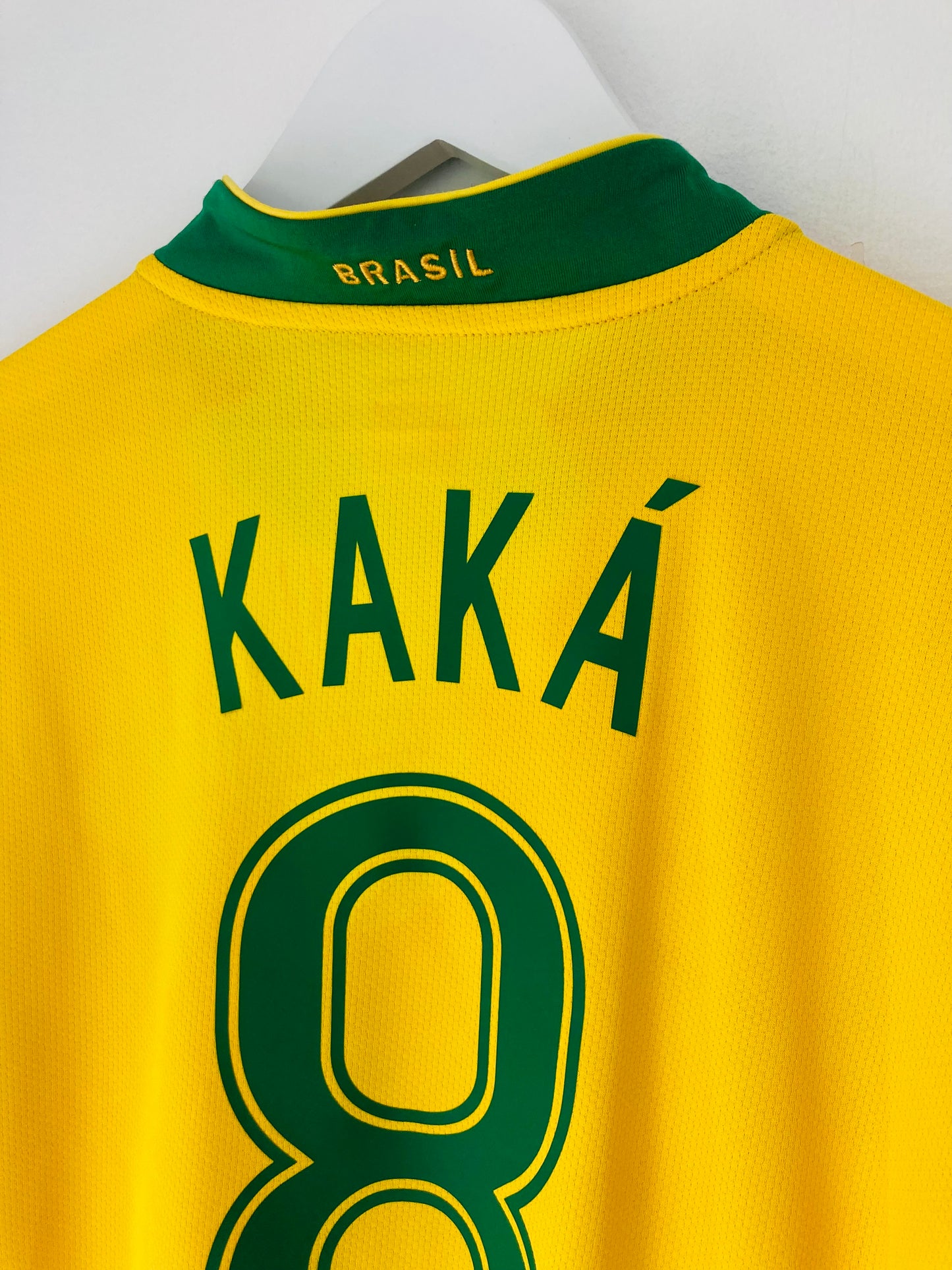 Brazil home football shirt 2006/08 Kaka Medium