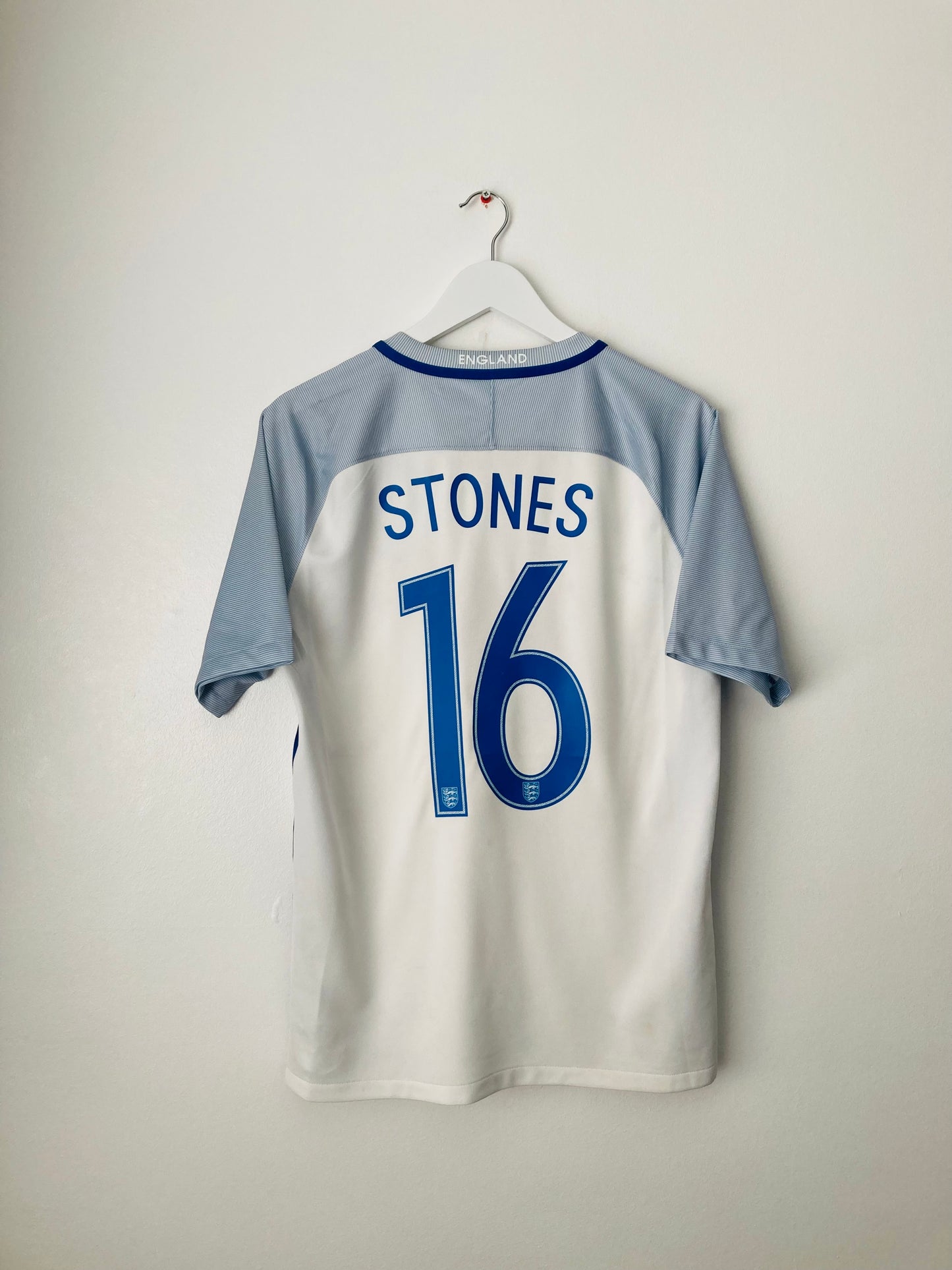 England home football shirt 2016/17 Stones Medium