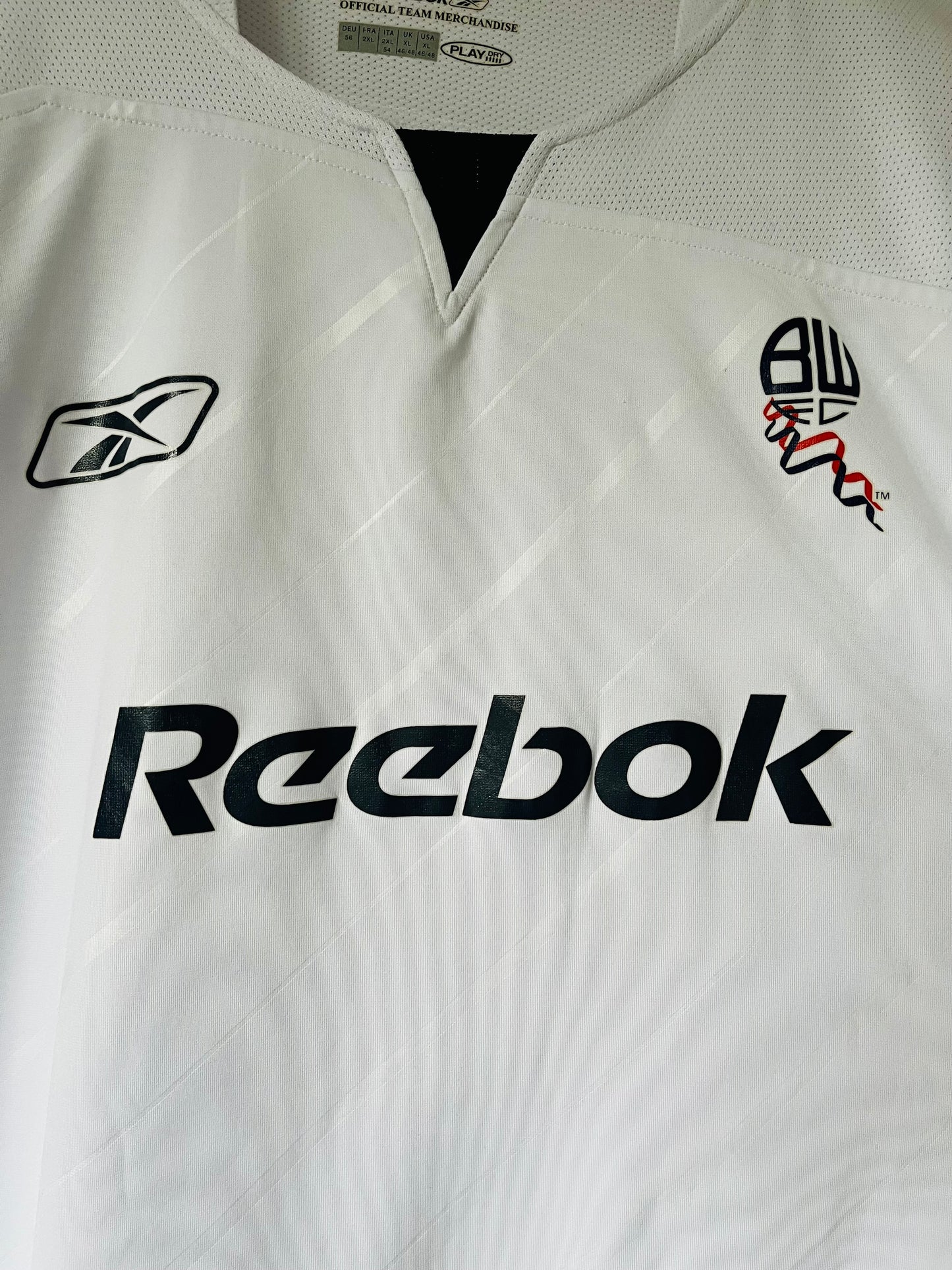 Bolton Wanderers home football shirt 2005/07 Fortune XL