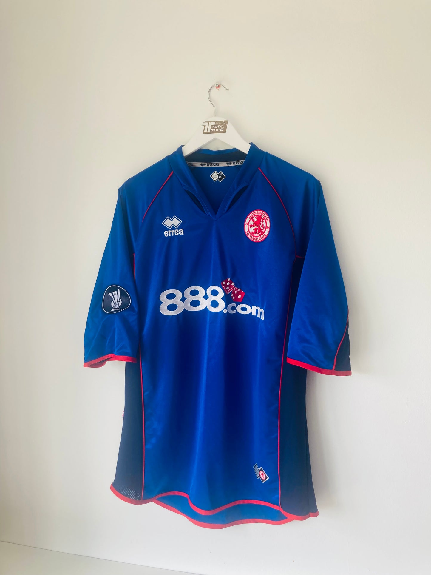 Middlesbrough away football shirt 2005/06 Maccarone XXL