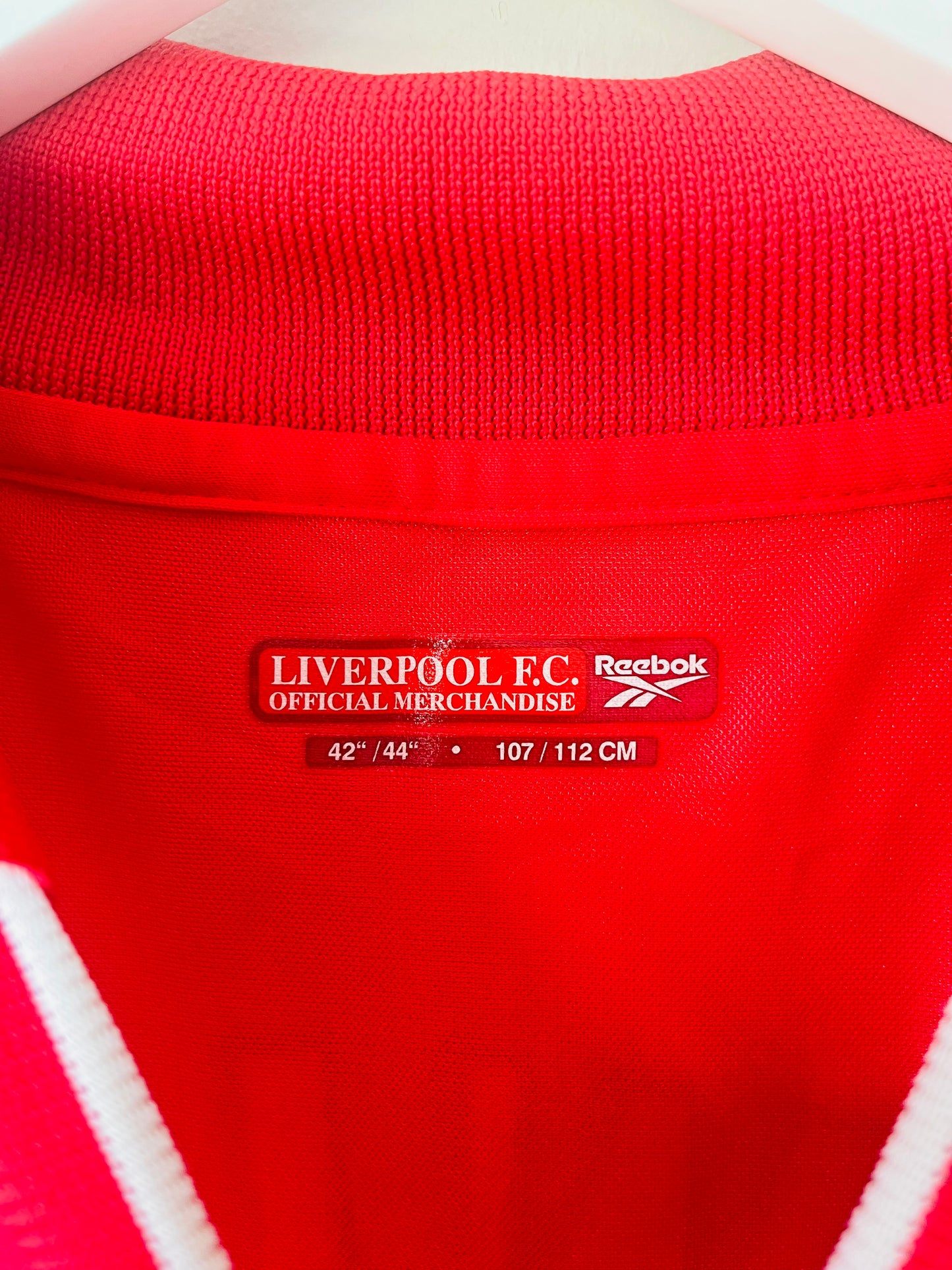 Liverpool home football shirt 2000/02 Fowler Large
