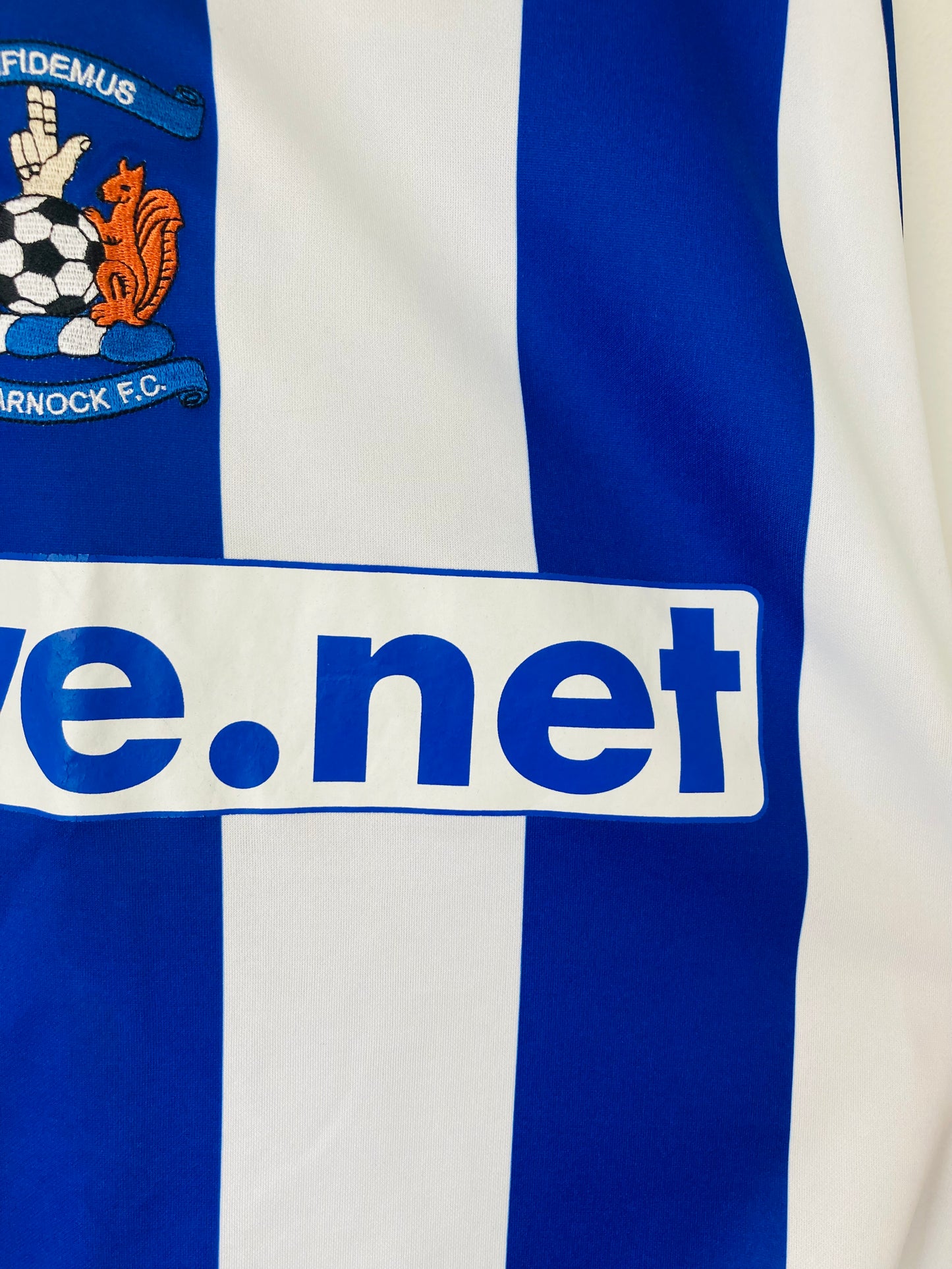 Kilmarnock home football shirt
2010/11 XL